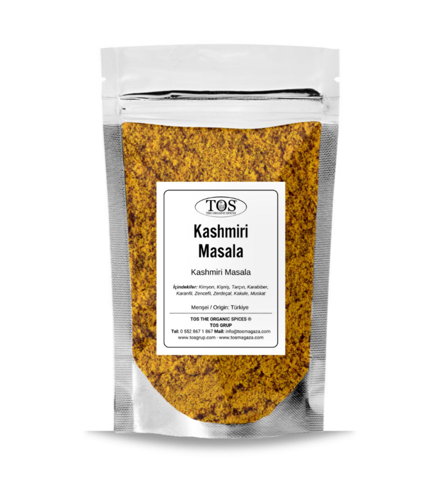 TOS The Organic Spices Kashmiri Masala 500 gr Kashmiri Masala - Premium Quality | Spice Mix