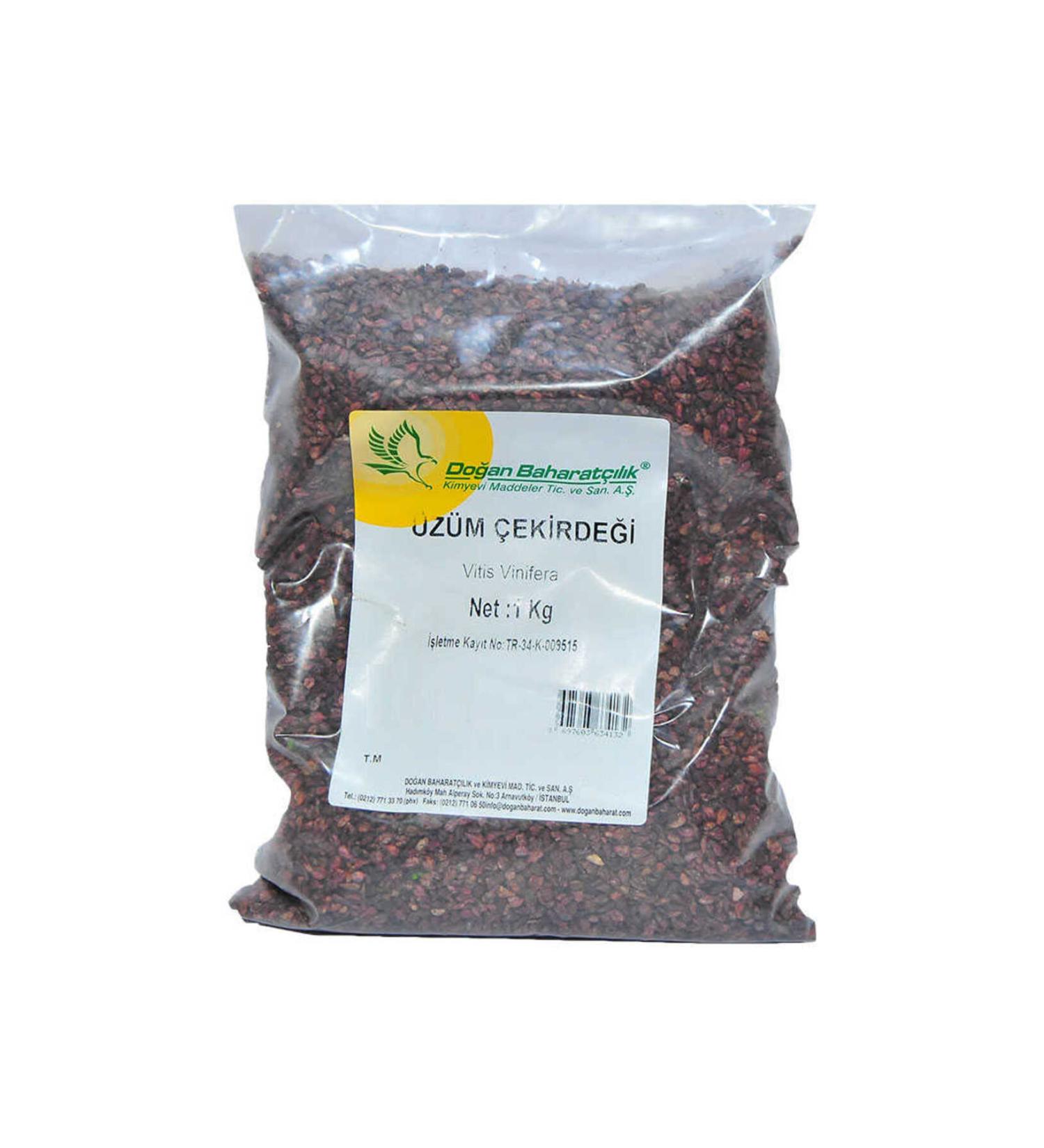 colezium Grape Seed Grain Natural 1000 Gr Package