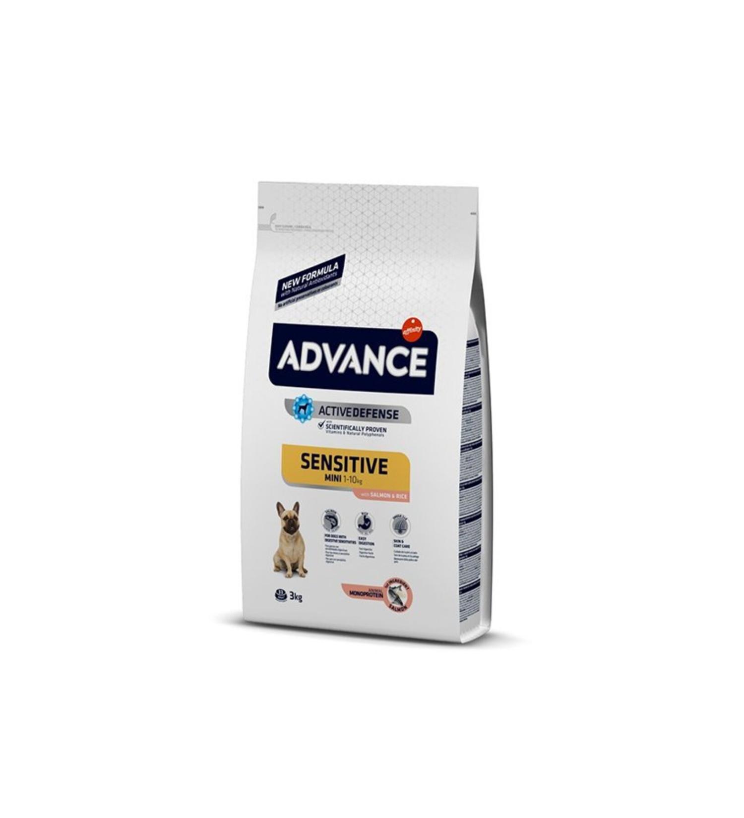 Advance Dog Mini Sensitive Dog Food-3 Kg - Buy Online on GoSupps.com
