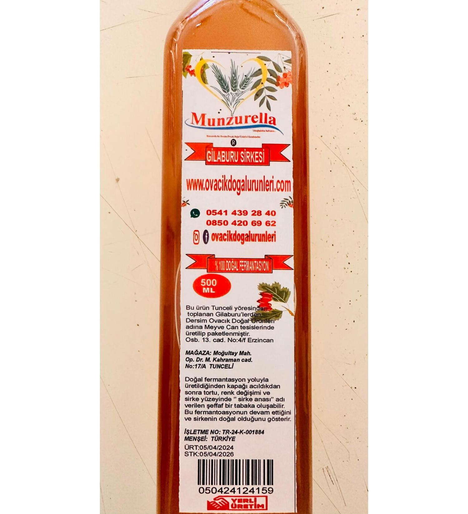 MUNZURELLA GILABURU VINEGAR