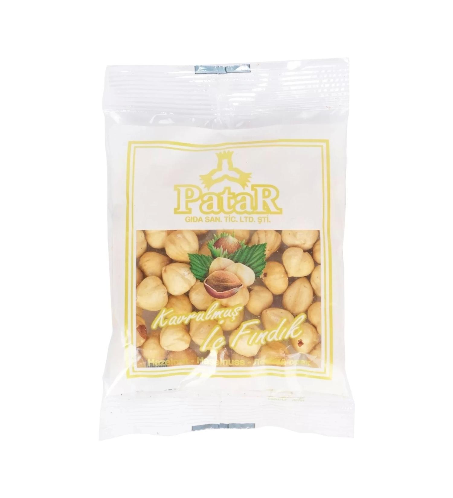 PATAR Double Roasted Hazelnut Kernels 50 gr X 30 Pieces