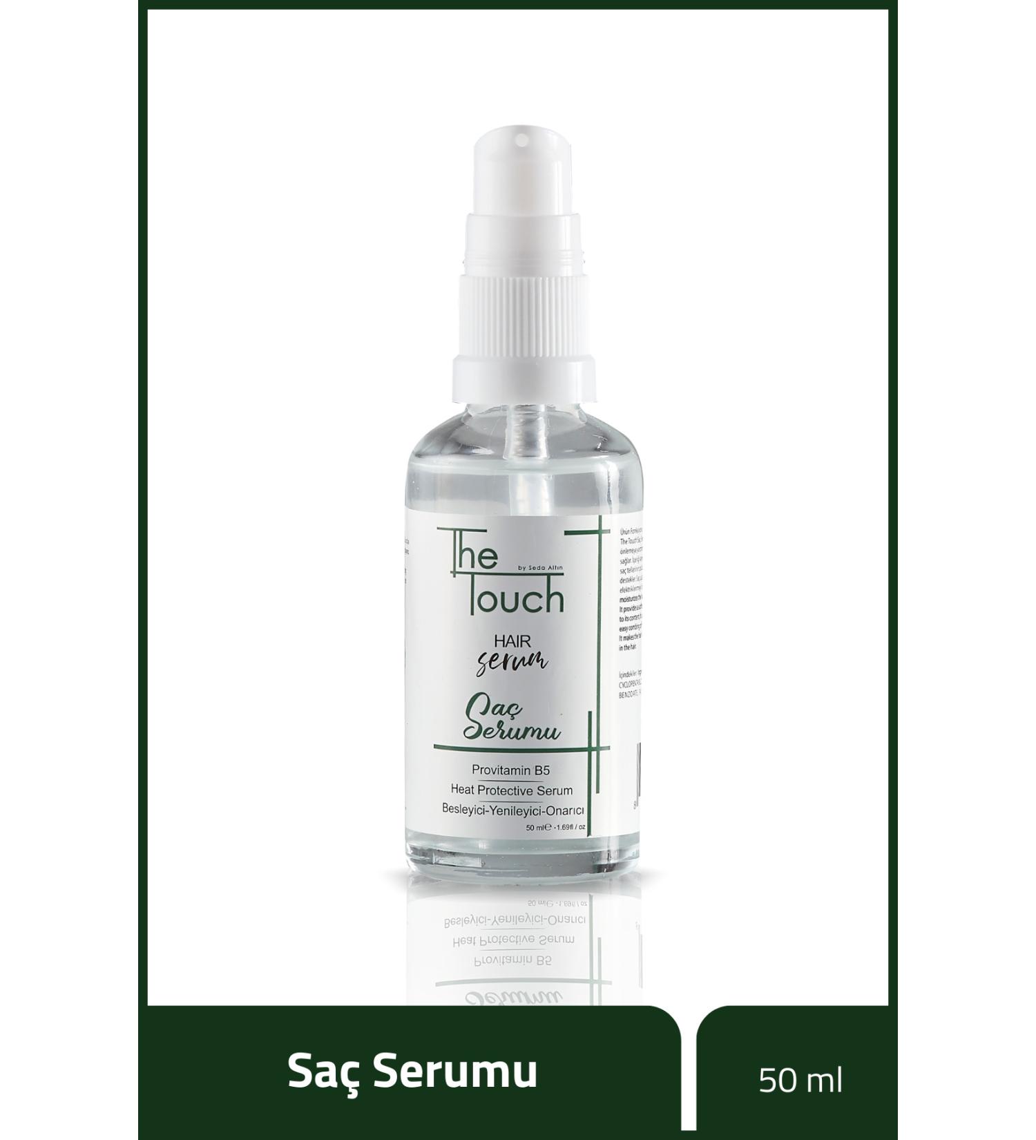 The Touch By Seda Alt n Hair Serum - Hair Serum Provitamin B5 Nourishing - Renewing - Repairing Heat Protective Serum 50 M - Buy Online on GoSupps.com