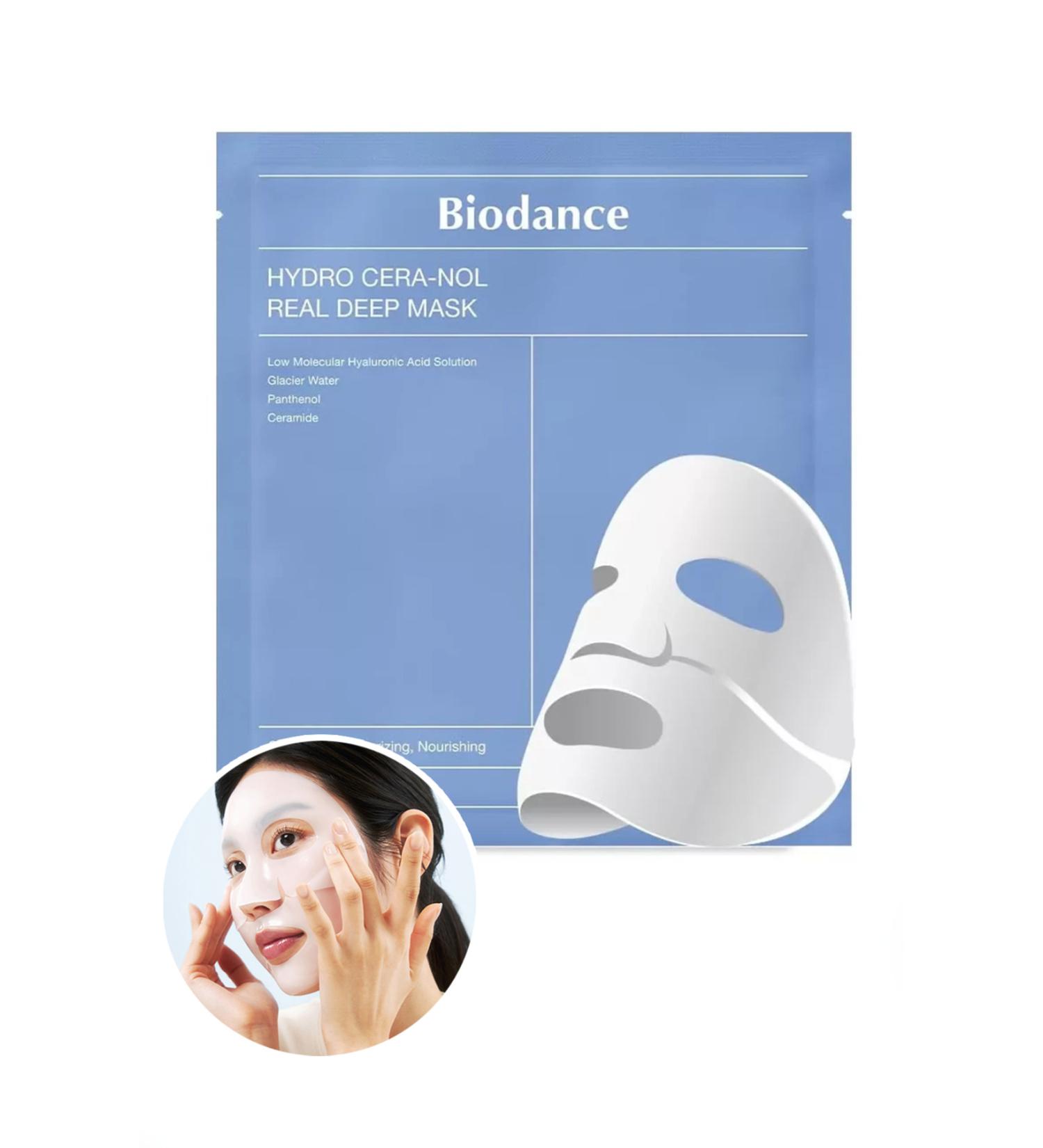 Biodance Hydro Cera-Nol Real Deep Mask Deep Moisturizing Face Mask 1 Piece - Buy Online on GoSupps.com