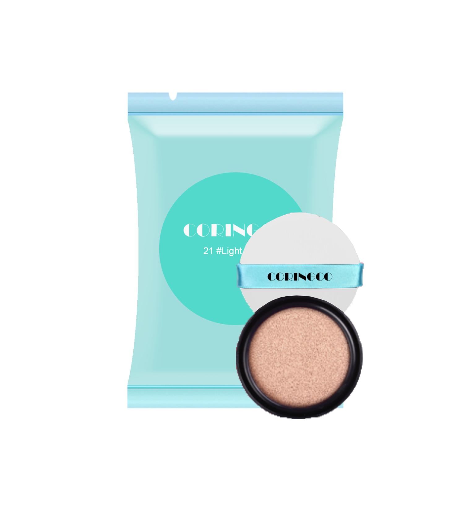 CORINGCO Intensive Concealer for Sensitive Skin BB Cushion 21 Cover vory Foundation Refill - Buy Online on GoSupps.com