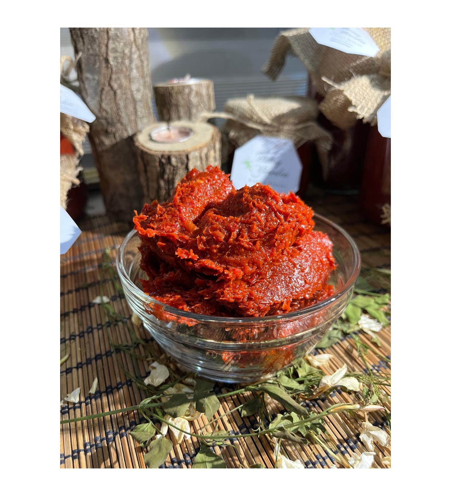 Hatay Local 1 Kg Hatay Homemade Organic Additive-Free Hot Pepper Paste - 1kg - Buy Online on GoSupps.com