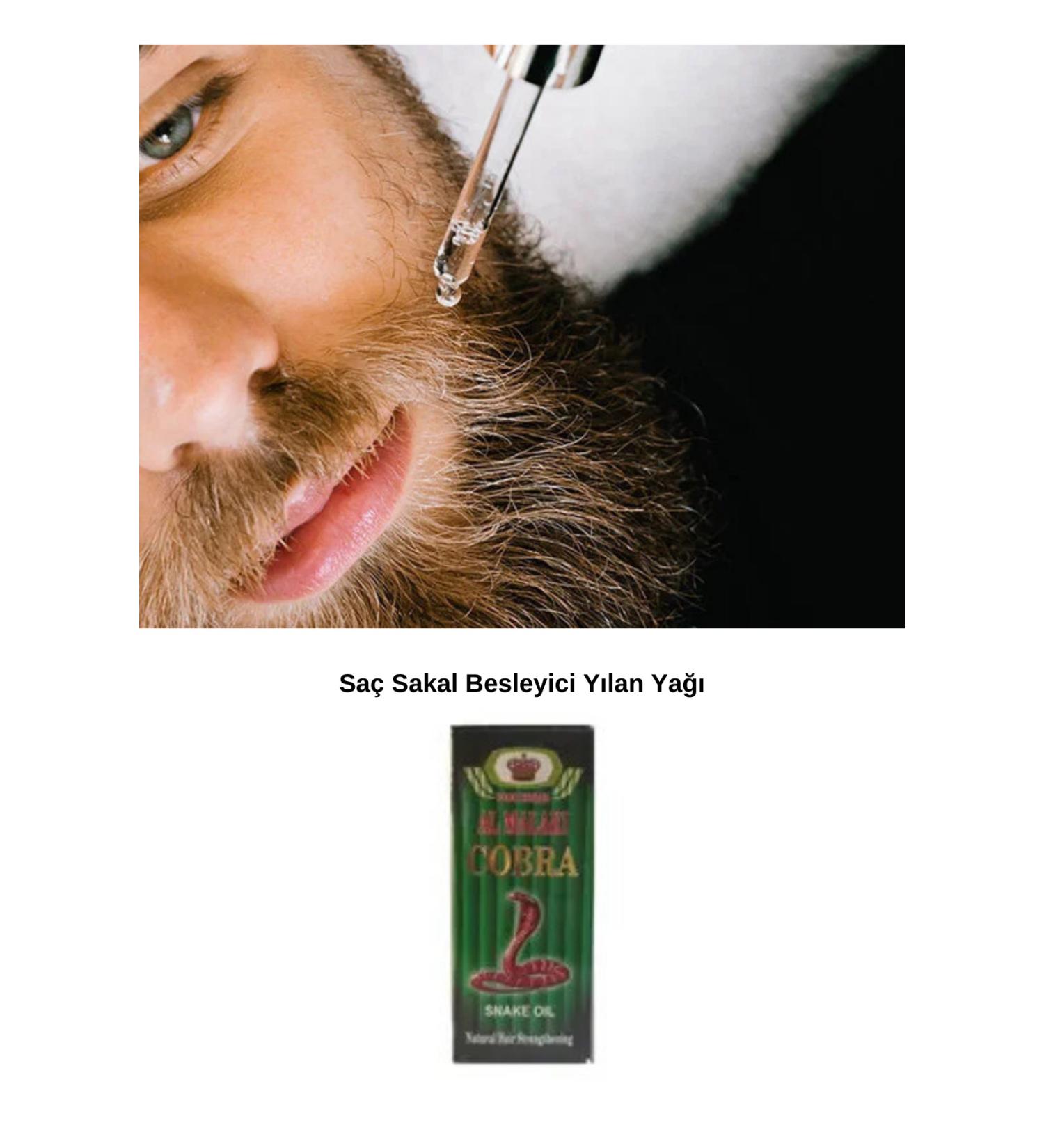 AYKAN Cobra Hair and Beard Nourishing Thickening Snake Oil 70ml - AYK3614-2755