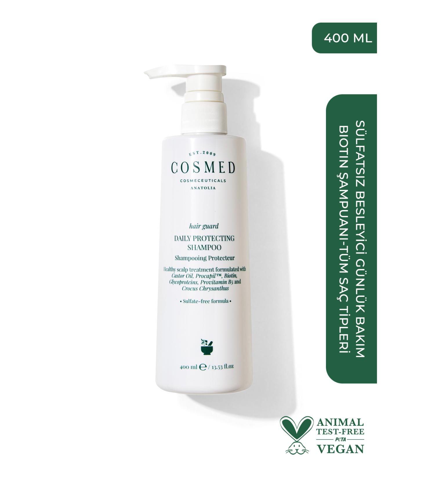 COSMED Hair Guard Daily Protecting Shampoo 400 Ml