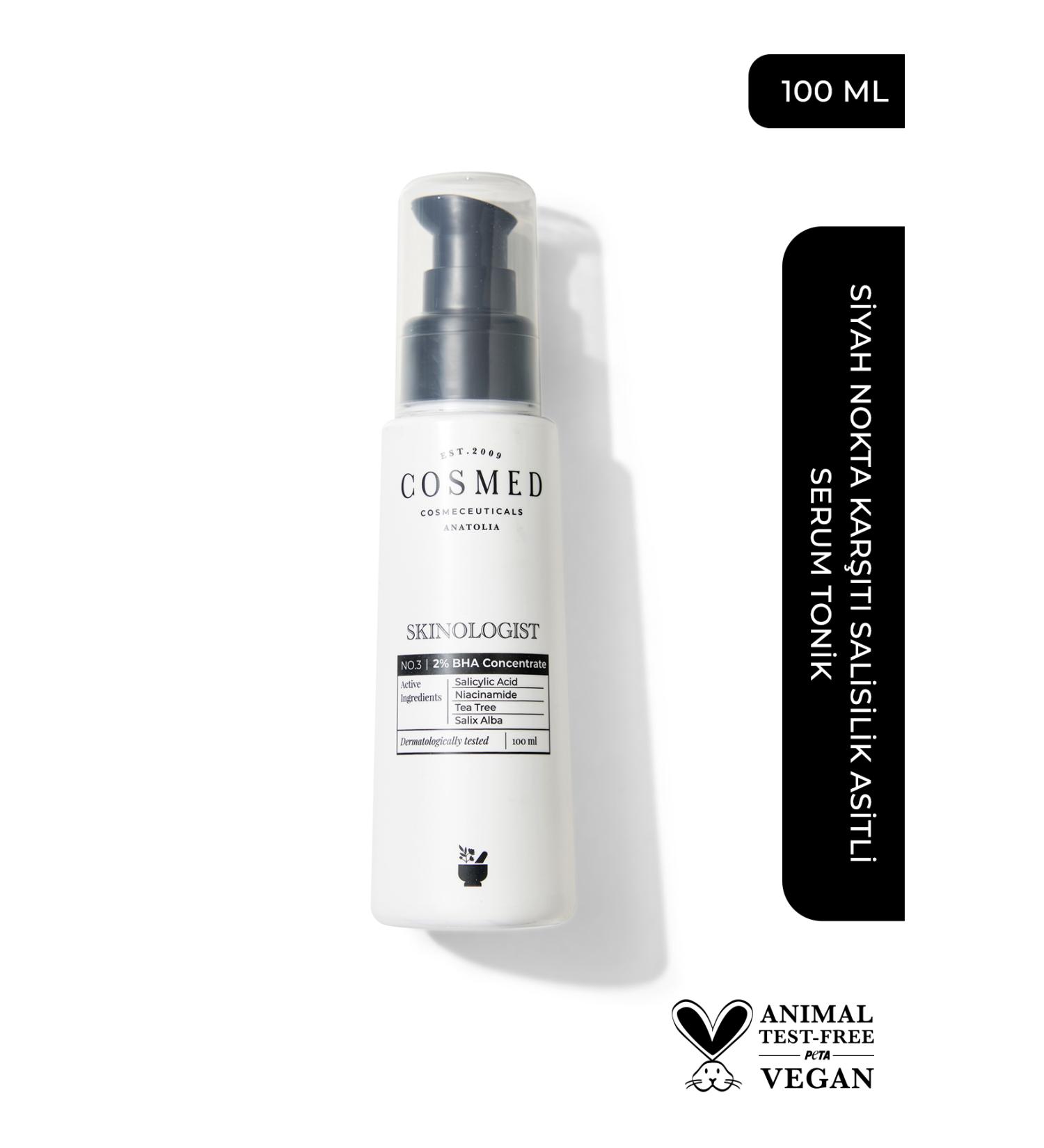 COSMED Skinologist 2% Bha Concentrate/Anti-Blackhead Intensive Serum 100 ml