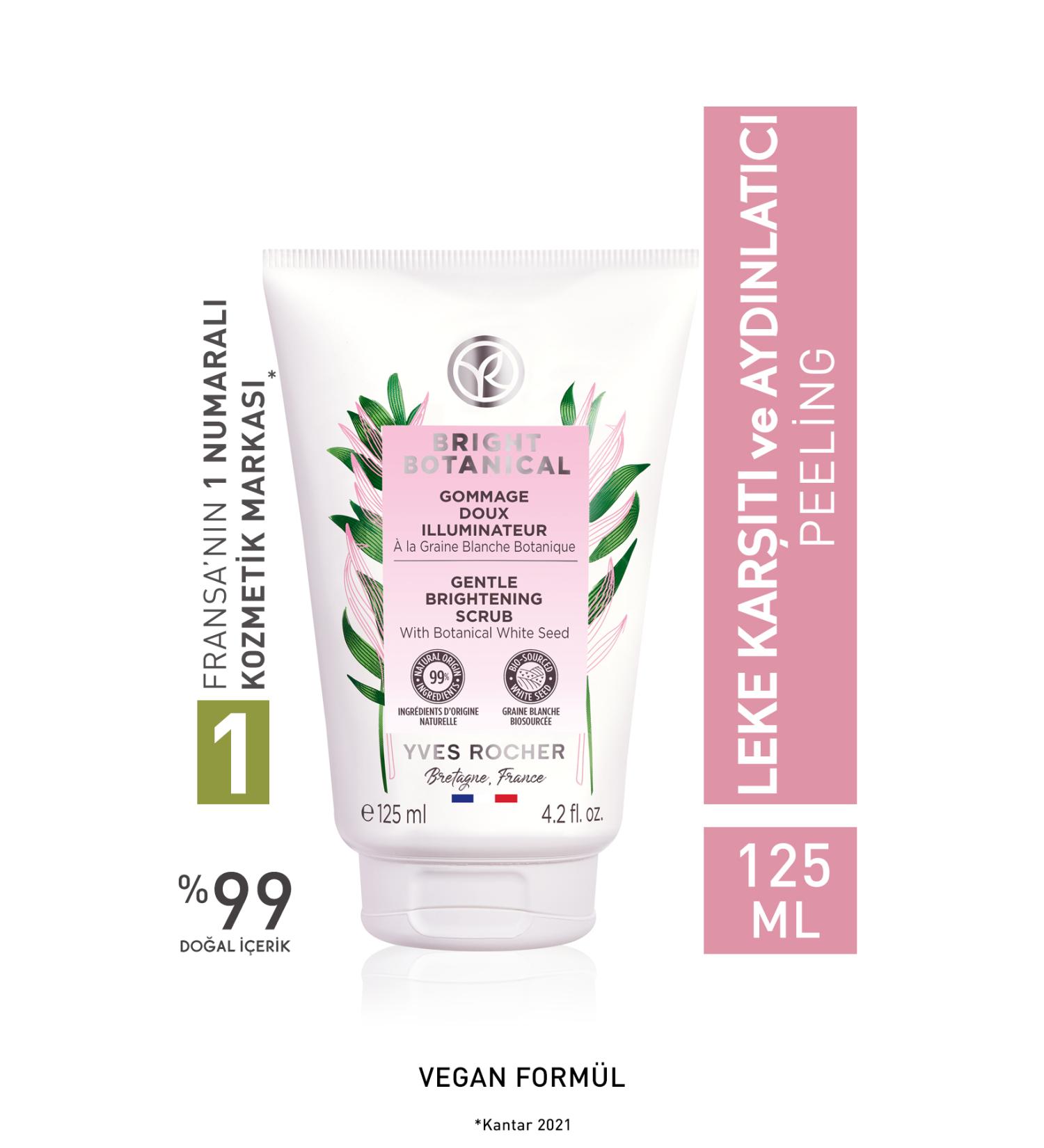 Yves Rocher Anti-Stain and Anti-Wrinkle Herbal Complex Care Bright Botanical - Face Peeling-125ml - Buy Online on GoSupps.com