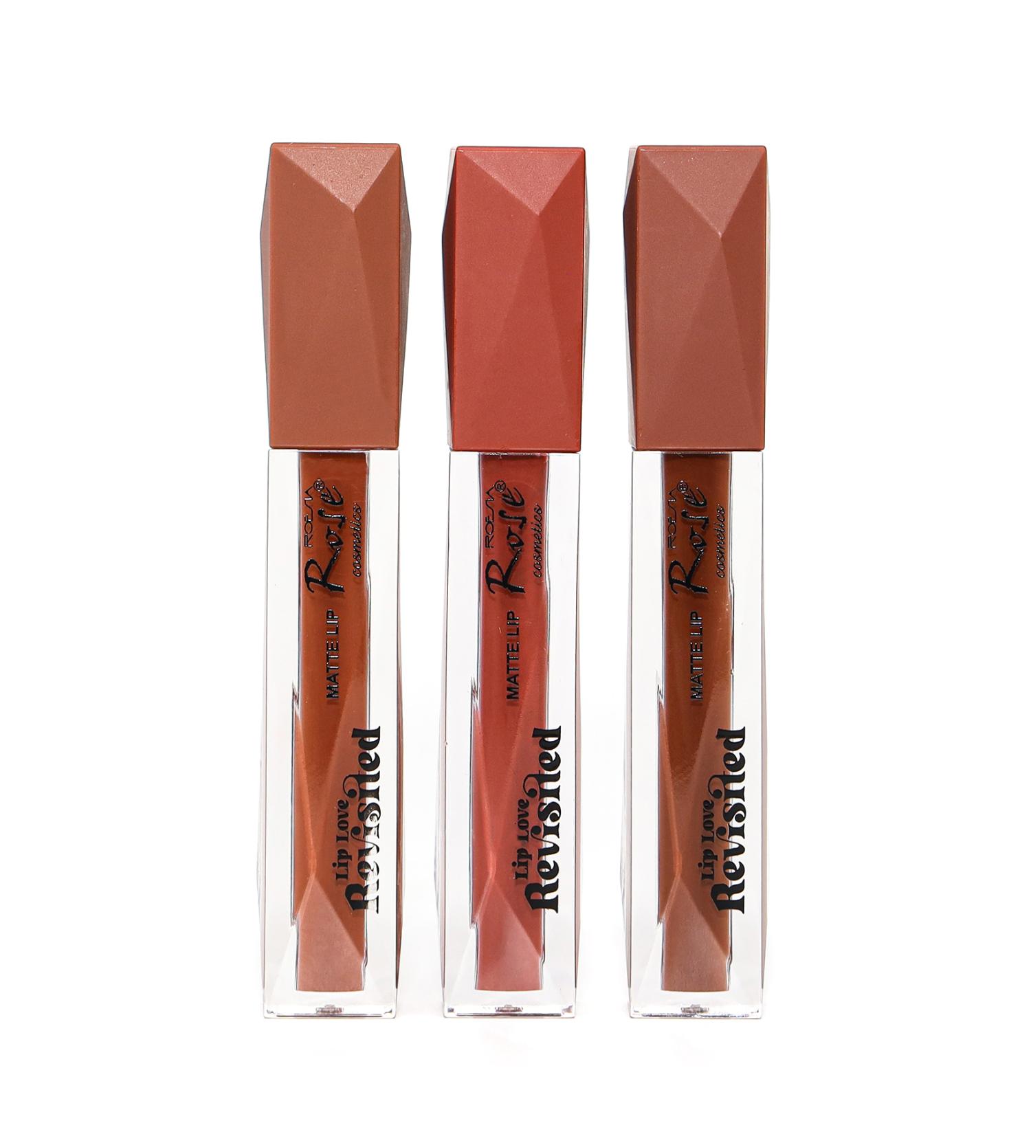AILY COSMETICS Rose Revisited 3-Piece Matte Permanent Lipstick Set - Buy Online on GoSupps.com