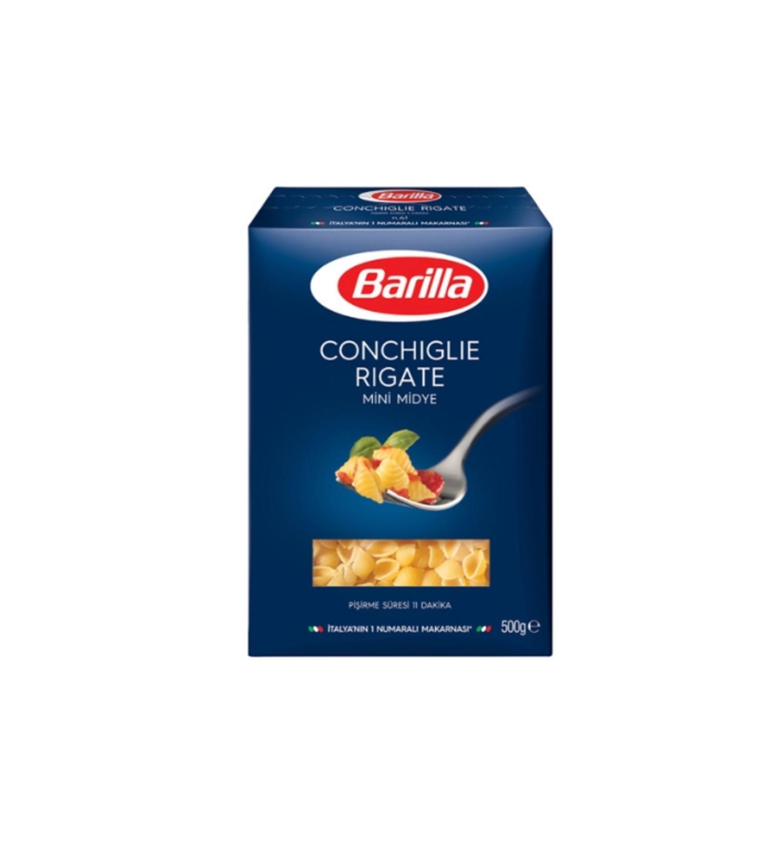 Barilla Mini Mussel Pasta 500 Gr. (12 PIECES)