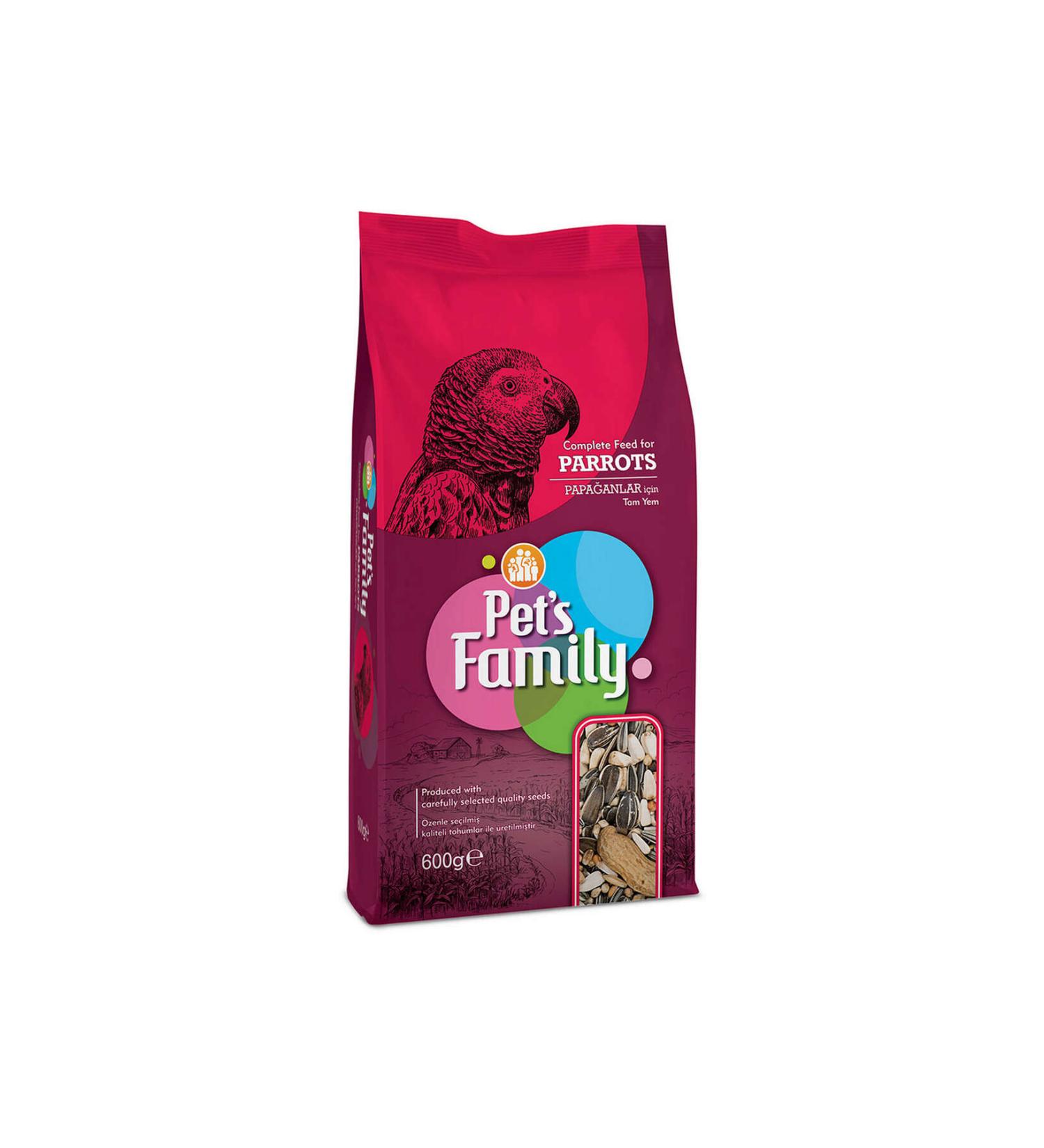 Pets Family Pets Family Parrot Food 600g 485125