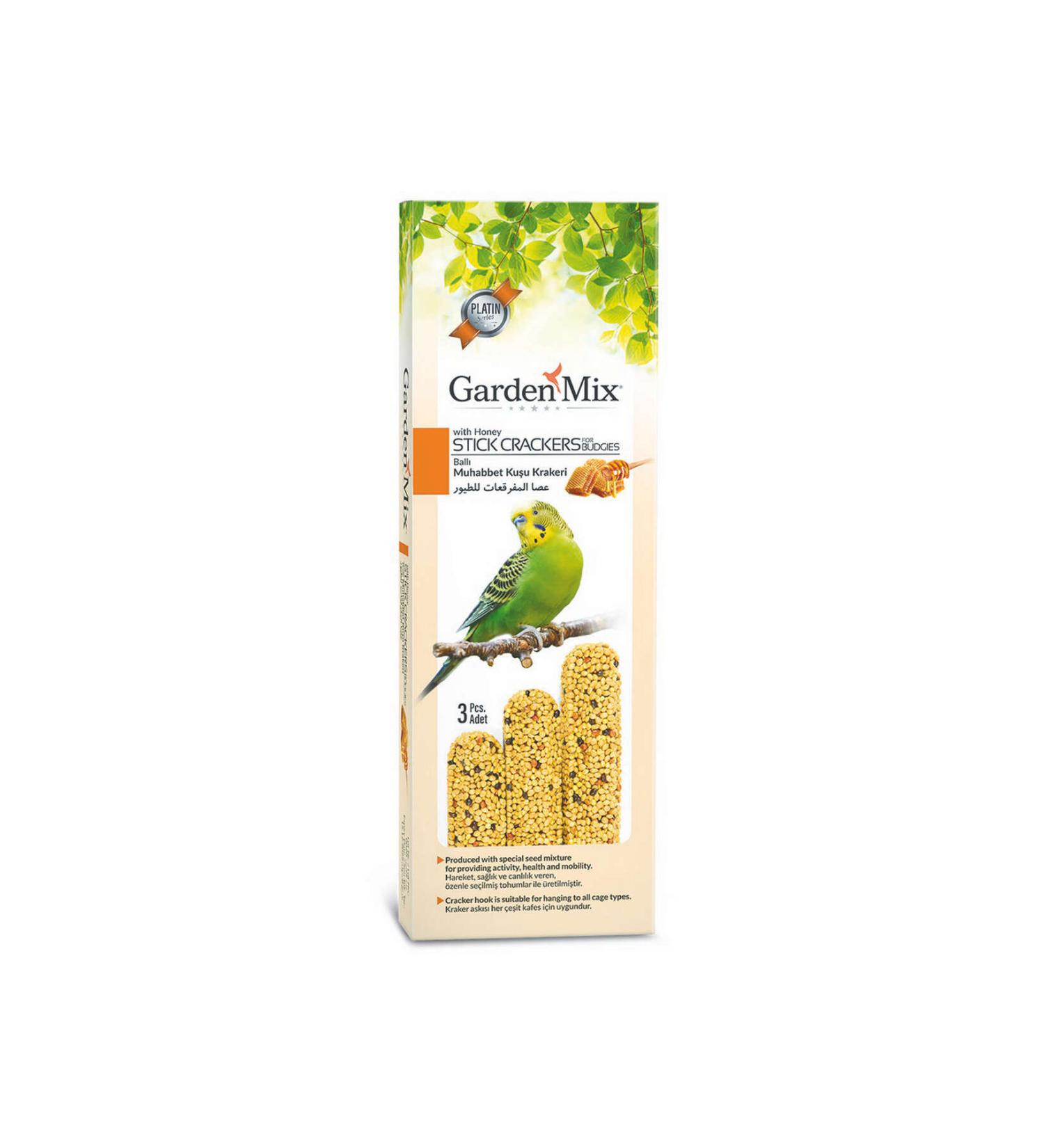 Gardenmix PLATINUM HONEY BIRD CRACKERS 3 X 3 PIECES 524130