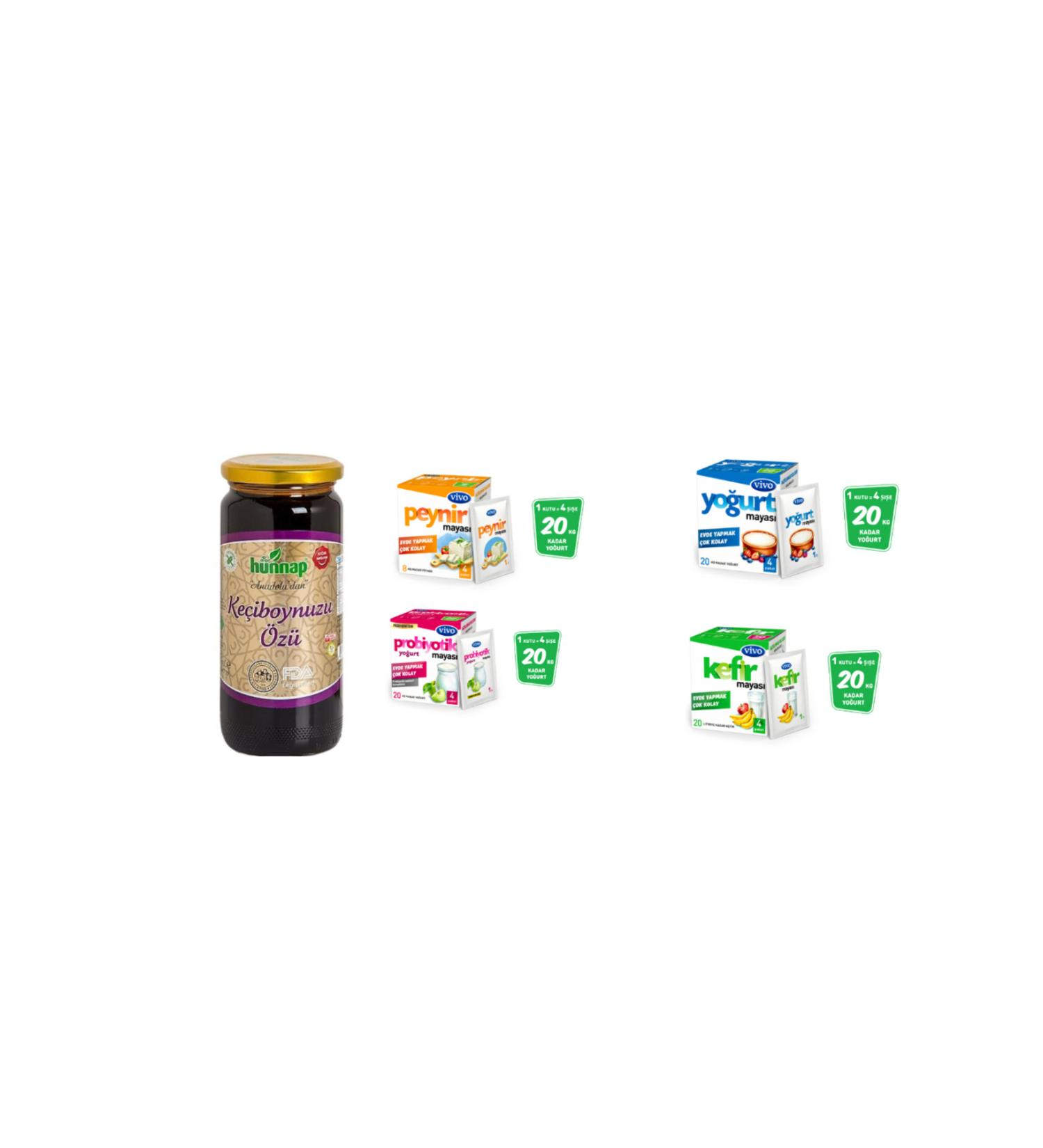 JUJUBE CAROB EXTRACT 640 GR+ YEAST VARIETIES