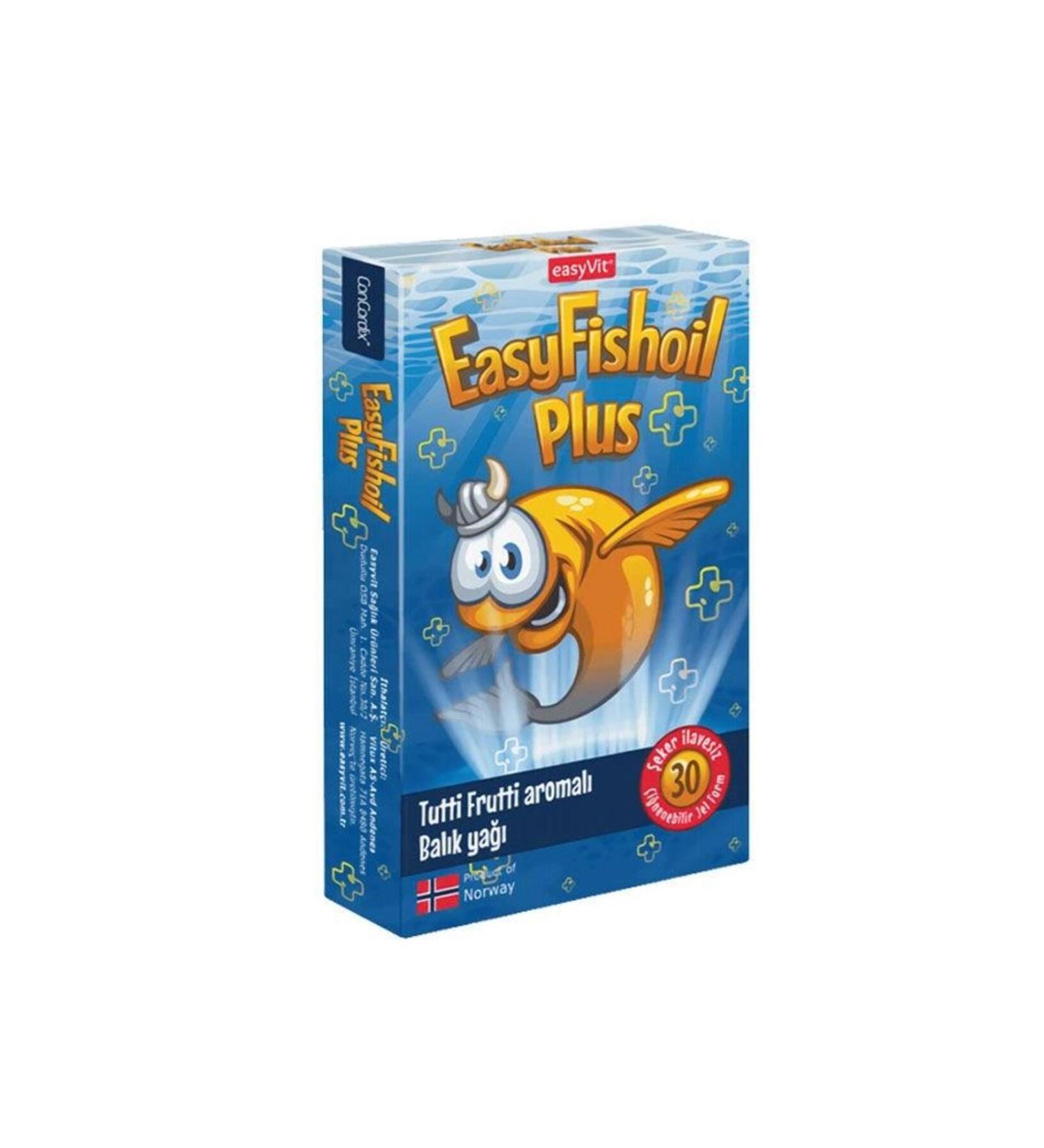 EASYV T Easyvit Easyfishoil Grow 30 Gel Tablet