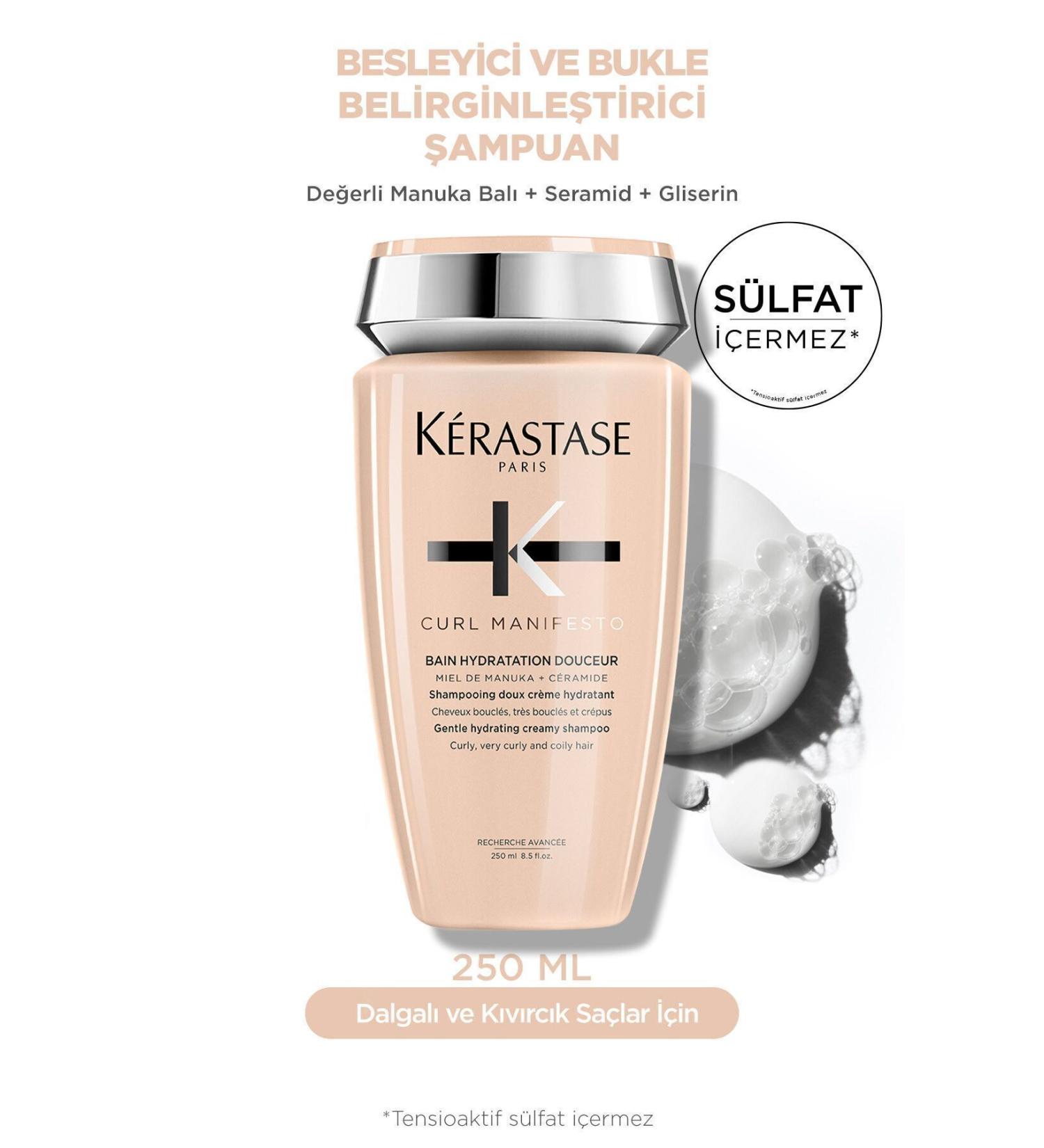 Kerastase Curl Moisturizing and Nourishing Shampoo for Curly Hair 250 ml EvaNew366 - Buy Online on GoSupps.com