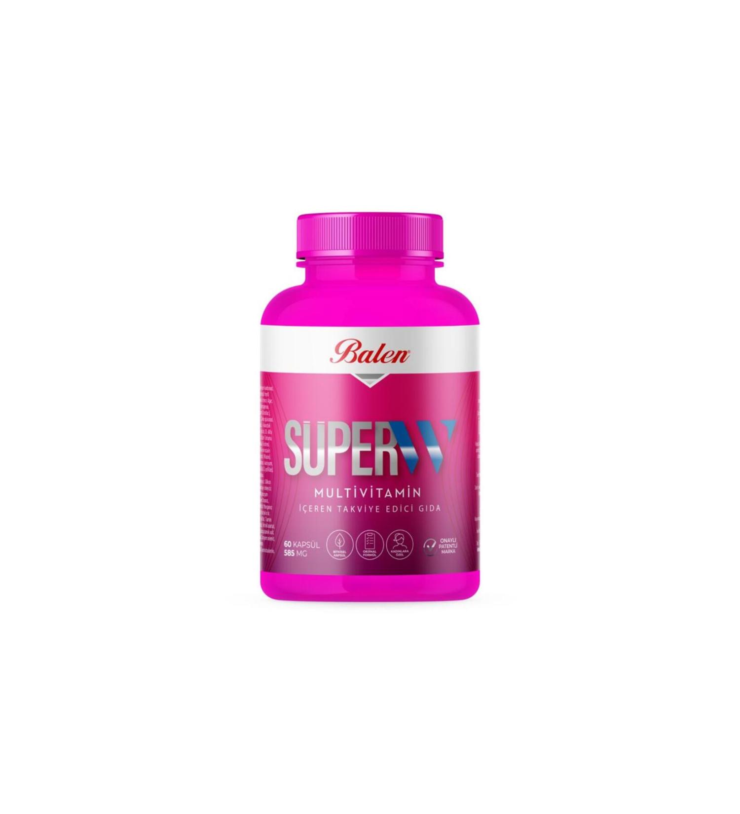 Balen Super-w Multivitamin Capsule * 585 Mg 60