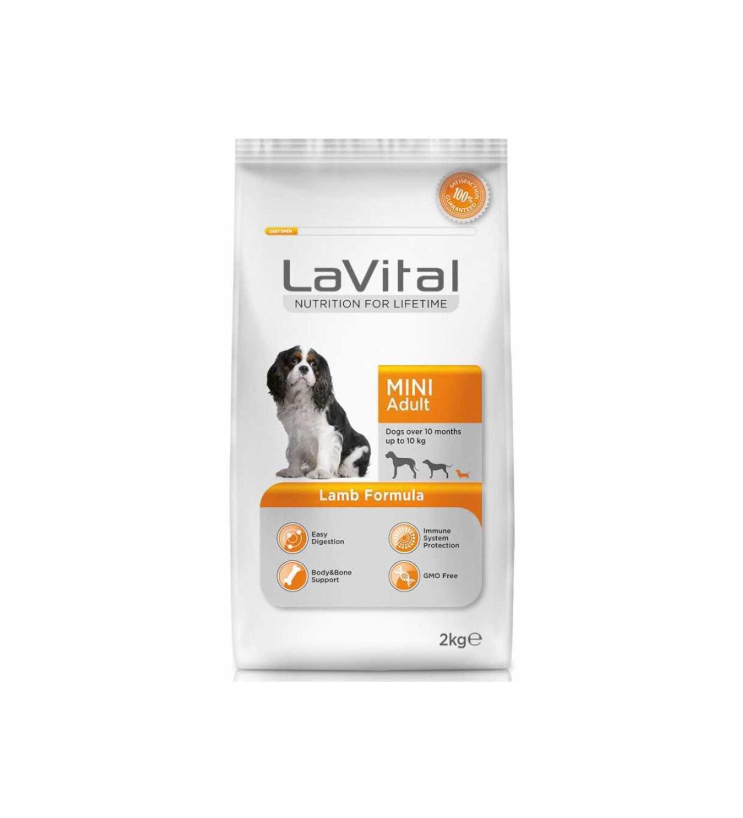 La Vital Dog Mini Small Breed Lamb Adult Dog Food 1.5 Kg