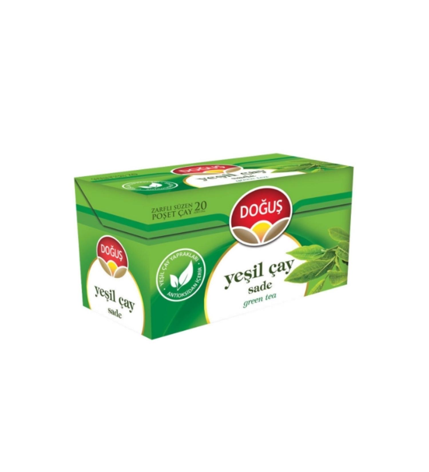 Do u Tea Do u Plain Green Tea 20-pack 35 Gr. (HERBAL TEA) (6-pack)