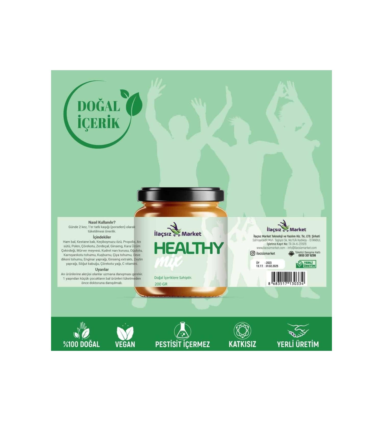 Drug-free Market Healthy Mix / 200 gr.