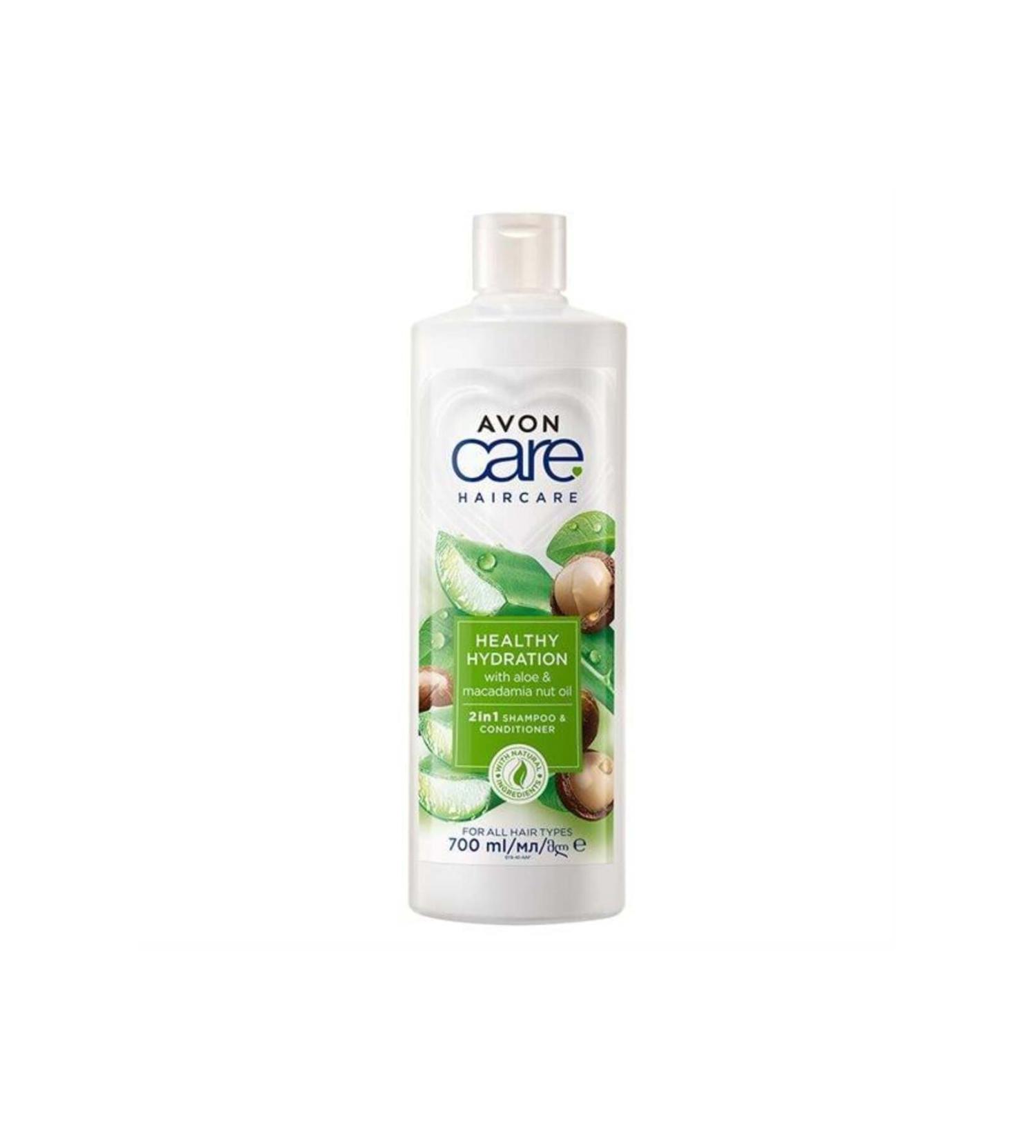 Avon Care Aloe Vera and Macadamia Nut Oil Shampoo and Conditioner 700 ml