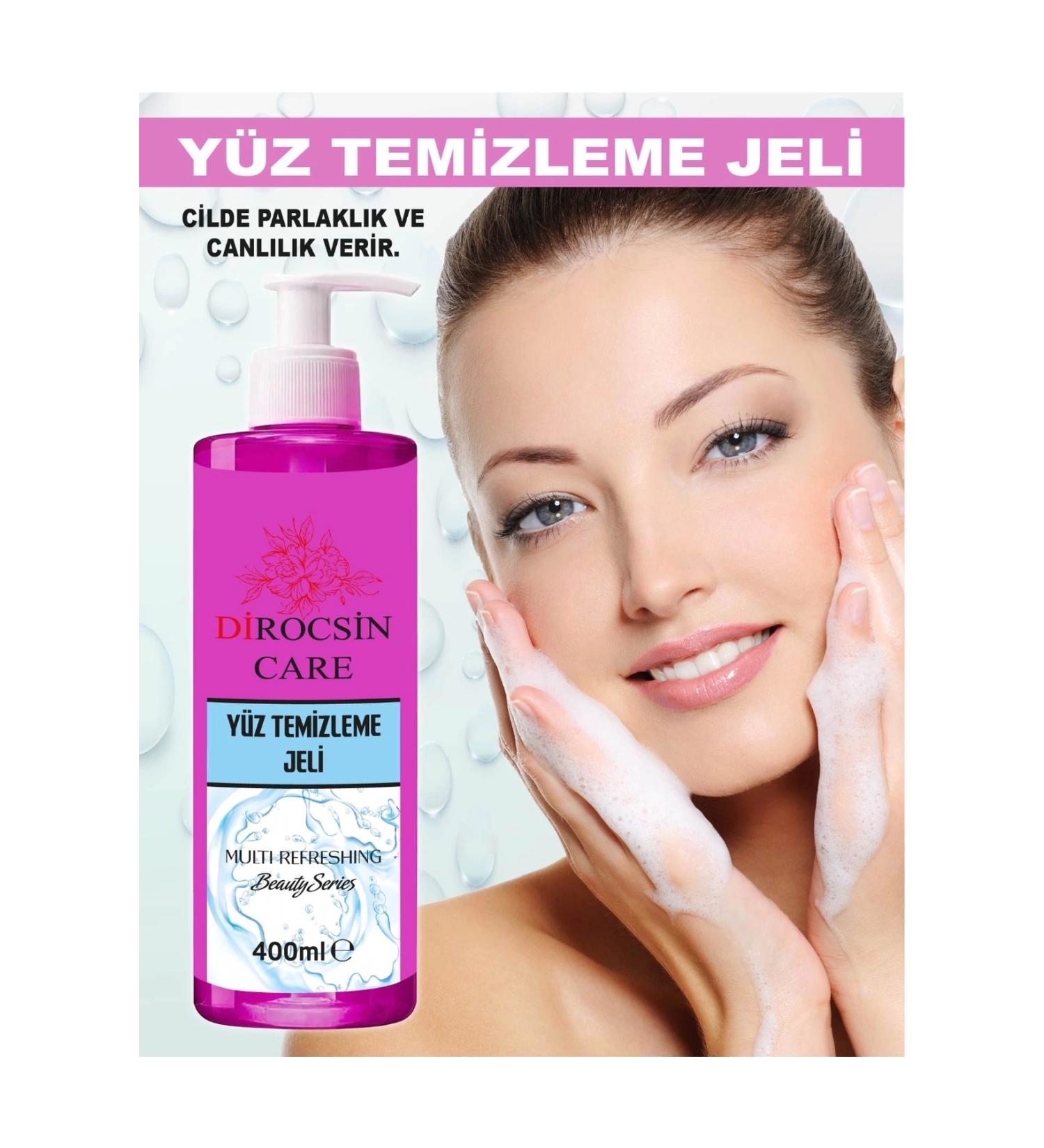 D ROCS NCARE Hyaluronic Acid Facial Cleansing Gel Multi Refreshing Beauty Series 400 ml - Buy Online on GoSupps.com