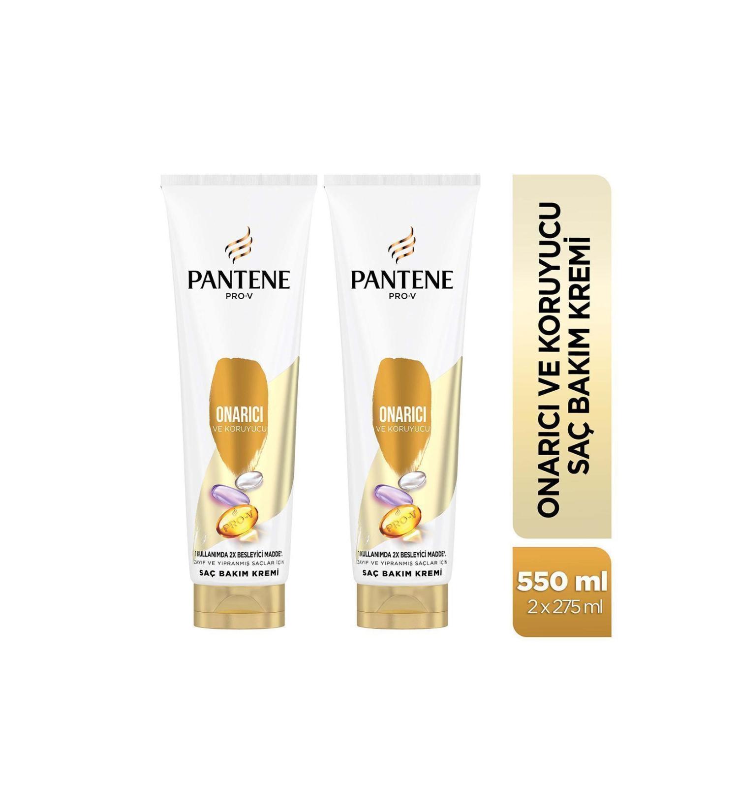 Pantene Repair and Protective Hair Care Cream 275 ml x2 - Buy Online on GoSupps.com