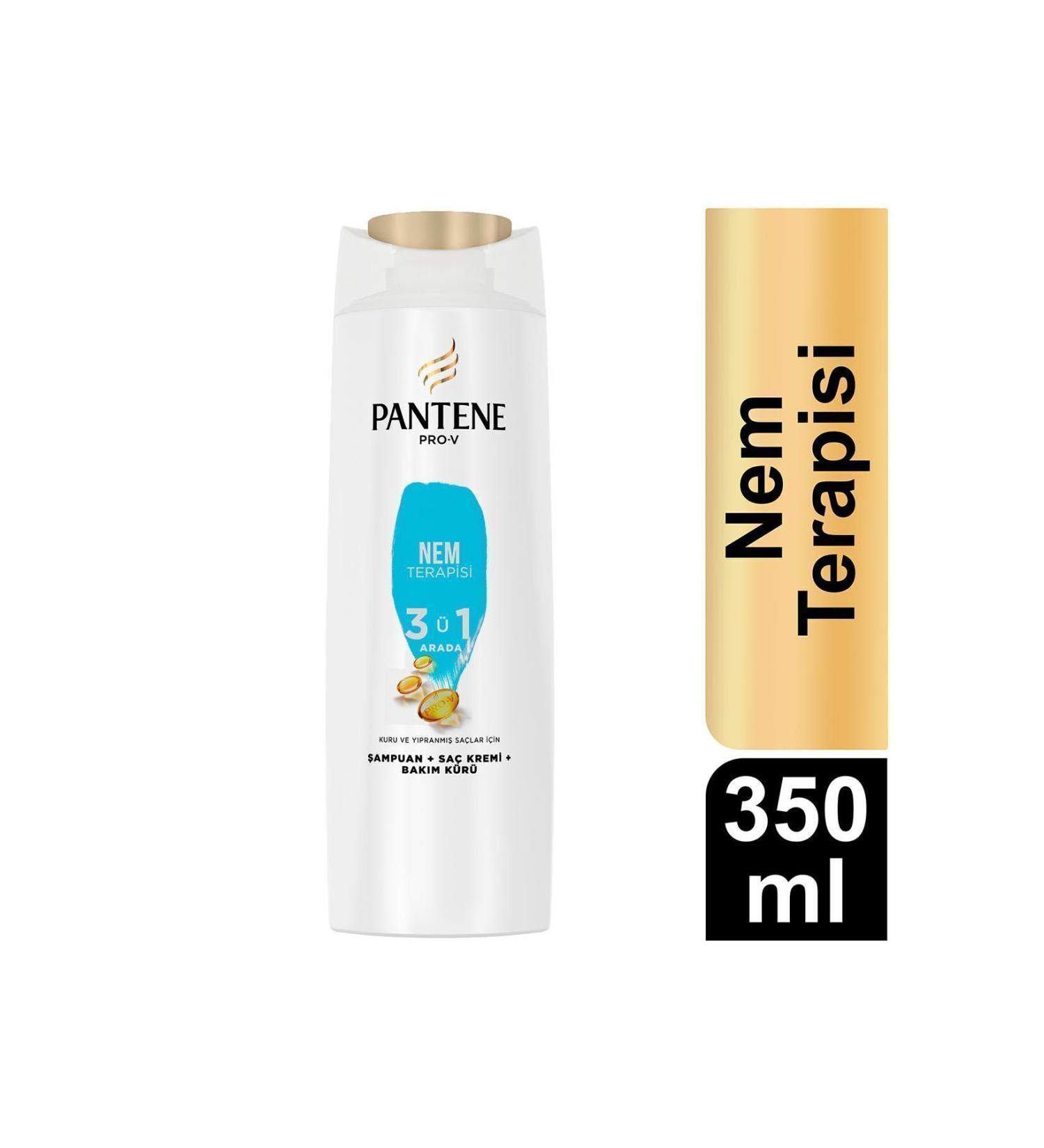 Pantene Moisture Therapy 3 in 1 Shampoo 350 ml - Buy Online on GoSupps.com
