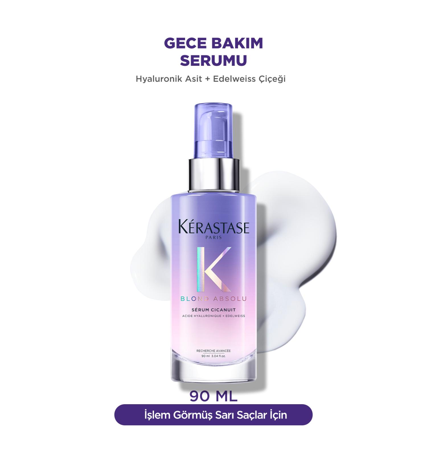 Kerastase Blond Absolu Serum Cicanuit Night Care Serum for Blonde Hair 90 ml - Buy Online on GoSupps.com