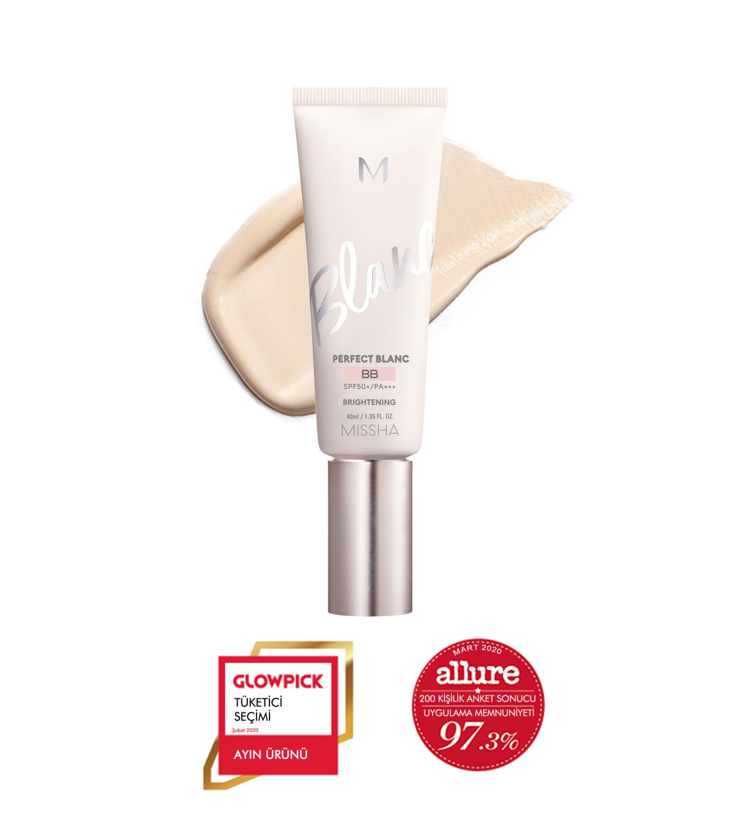 Missha Brightening & Tone Equalizing Multi-Functional BB Cream M Perfect Blanc BB Cream SPF50+/PA++++ 22/Beige - Buy Online on GoSupps.com