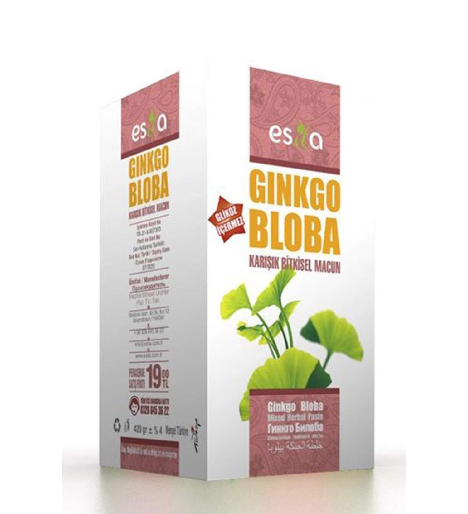 ilkshop Ginko Bloba Paste Natural 420 Gr.