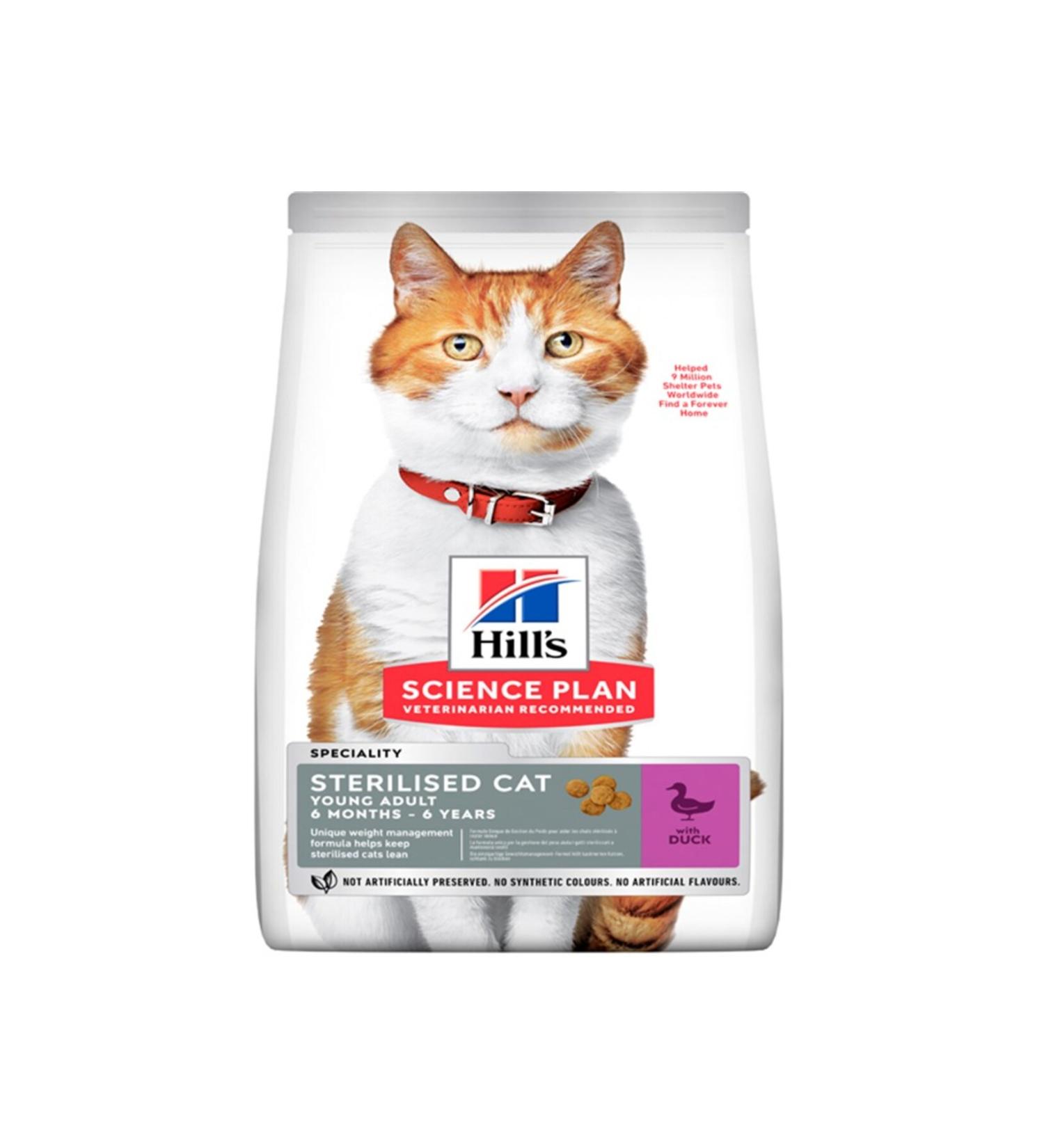 Hill's Sterilized Duck Sterilized Cat Food 1.5 Kg