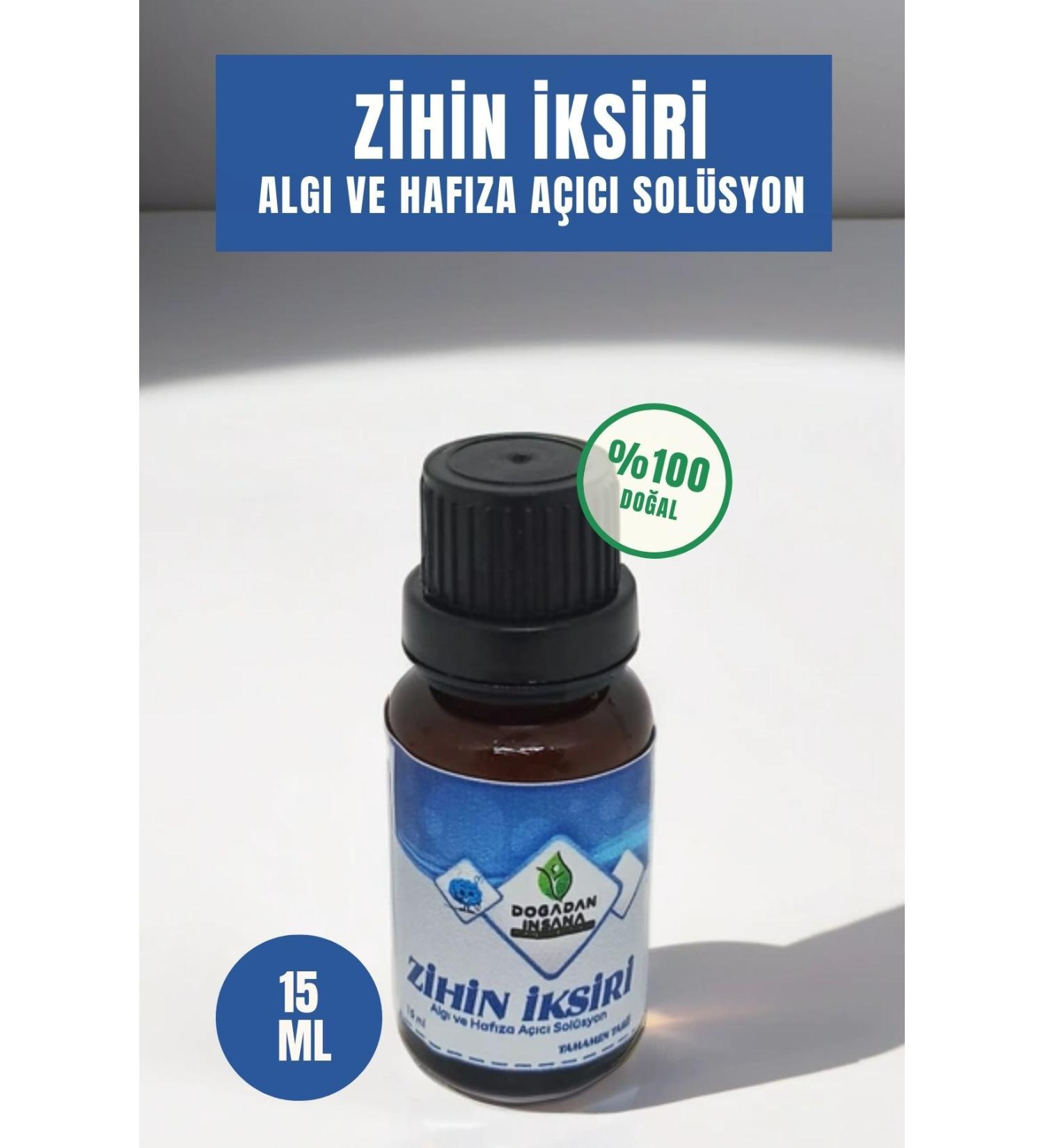 From Nature to Human Mind Elixir Perception and Memory Opening Solution 15 ml