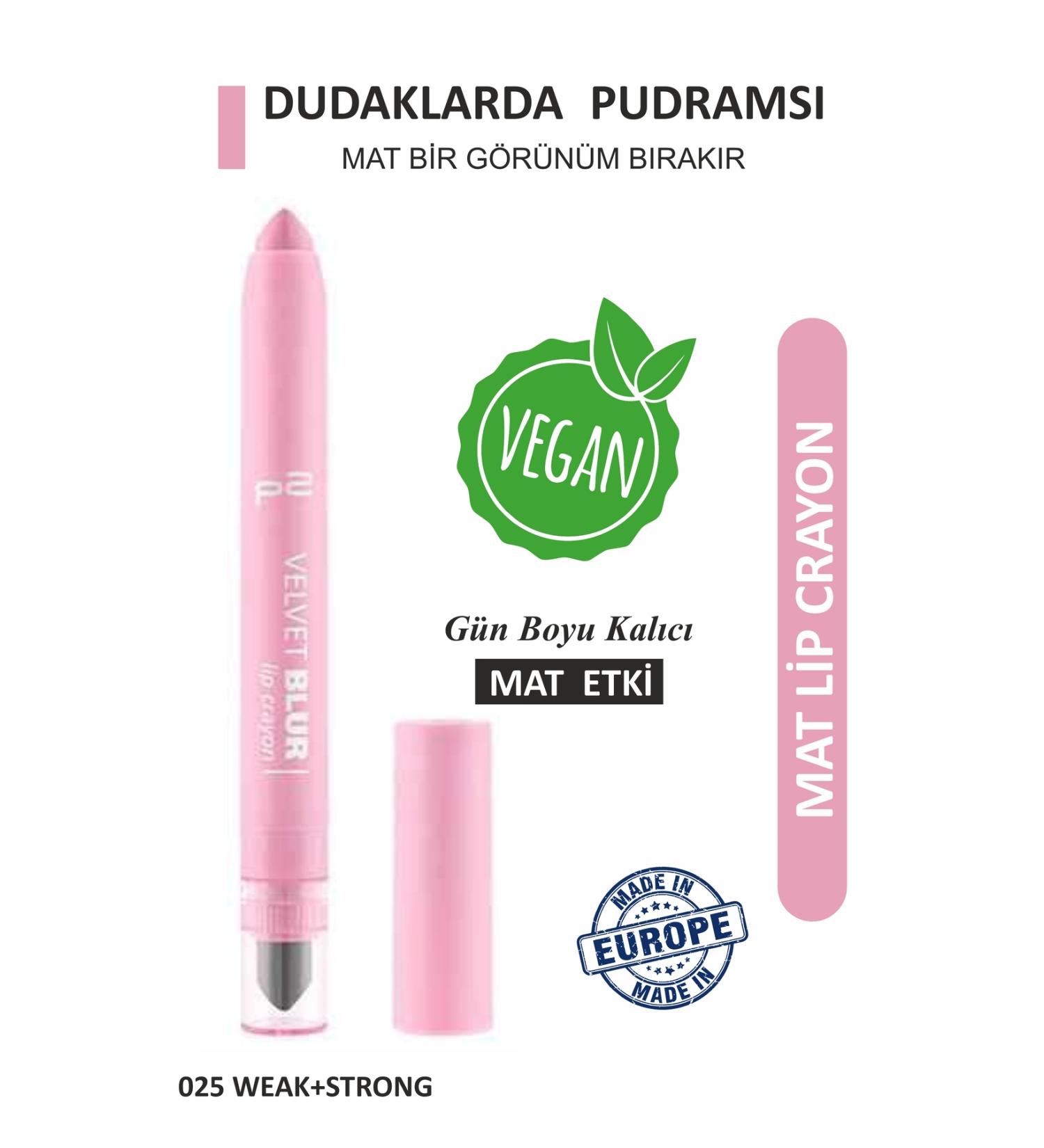 p2p Velvet Blur Lip Crayon Red 040 Soft + Hard - Buy Online on GoSupps.com