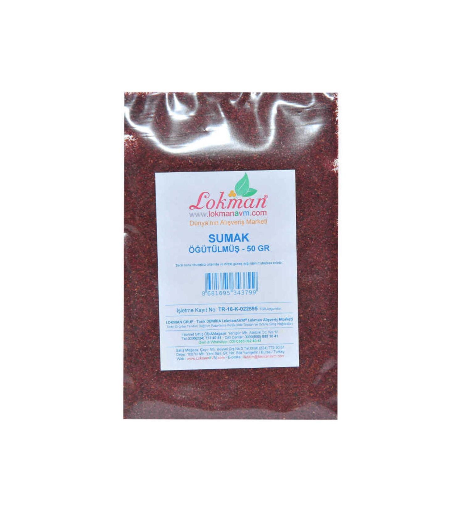 opencart New Season Clez Sumac Ground 50 Gr Package Campaign