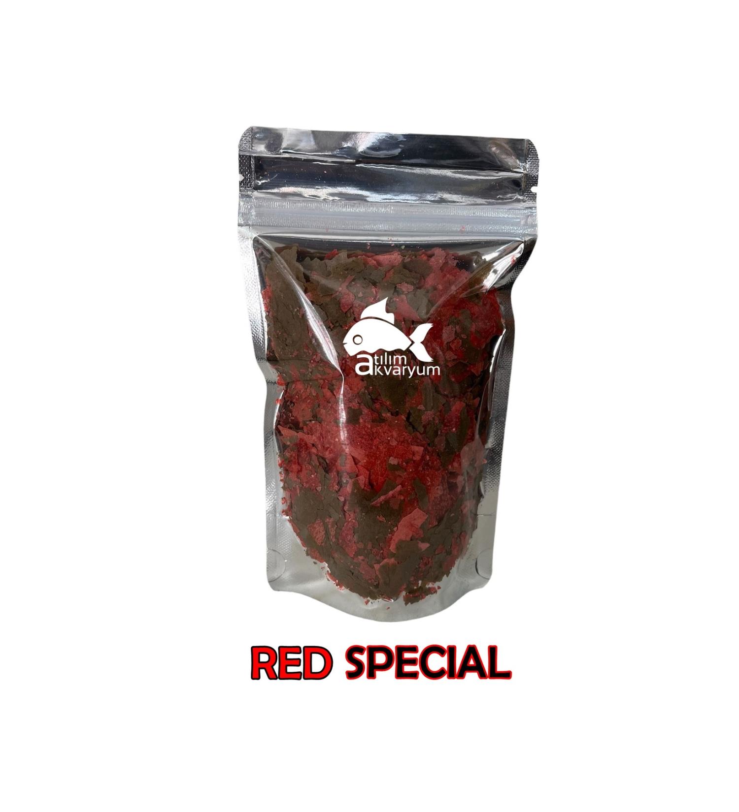 At l m Aquarium Red Special High Protein Carnivorous Flake Food Guppy Molly Food 1 Kilogram