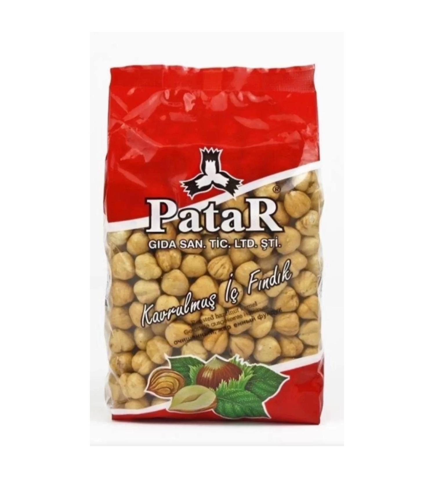 PATAR Double Roasted Hazelnuts 1000 gr X 4 Packages