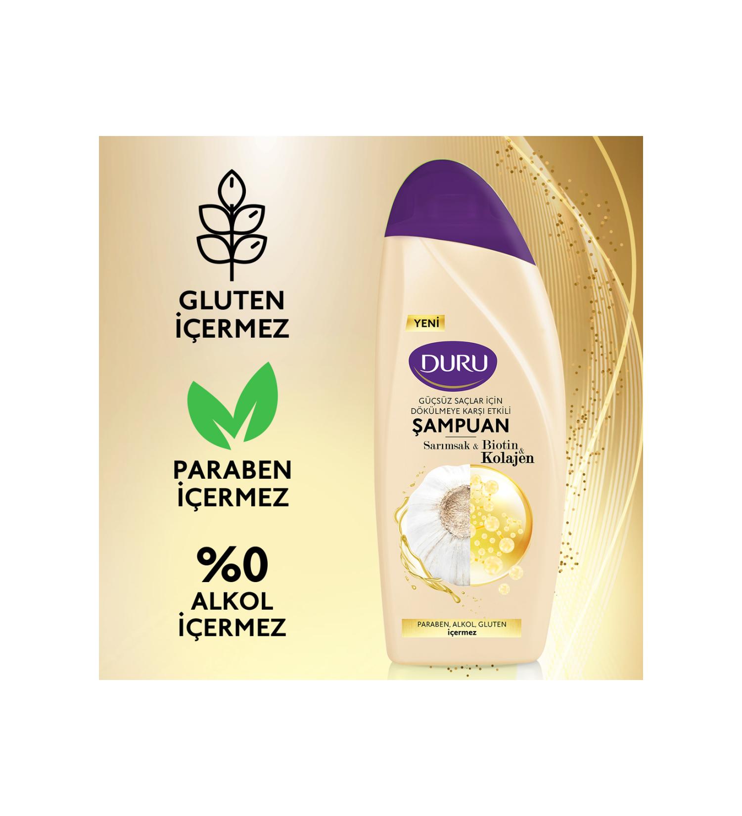 Duru SHAMPOO GARLIC COLLEGE 500ML