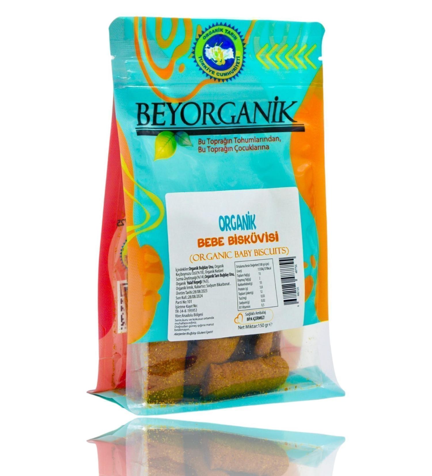 BEYORGANIC Organic Baby Biscuits Eggless 6 Months - Buy Online on GoSupps.com
