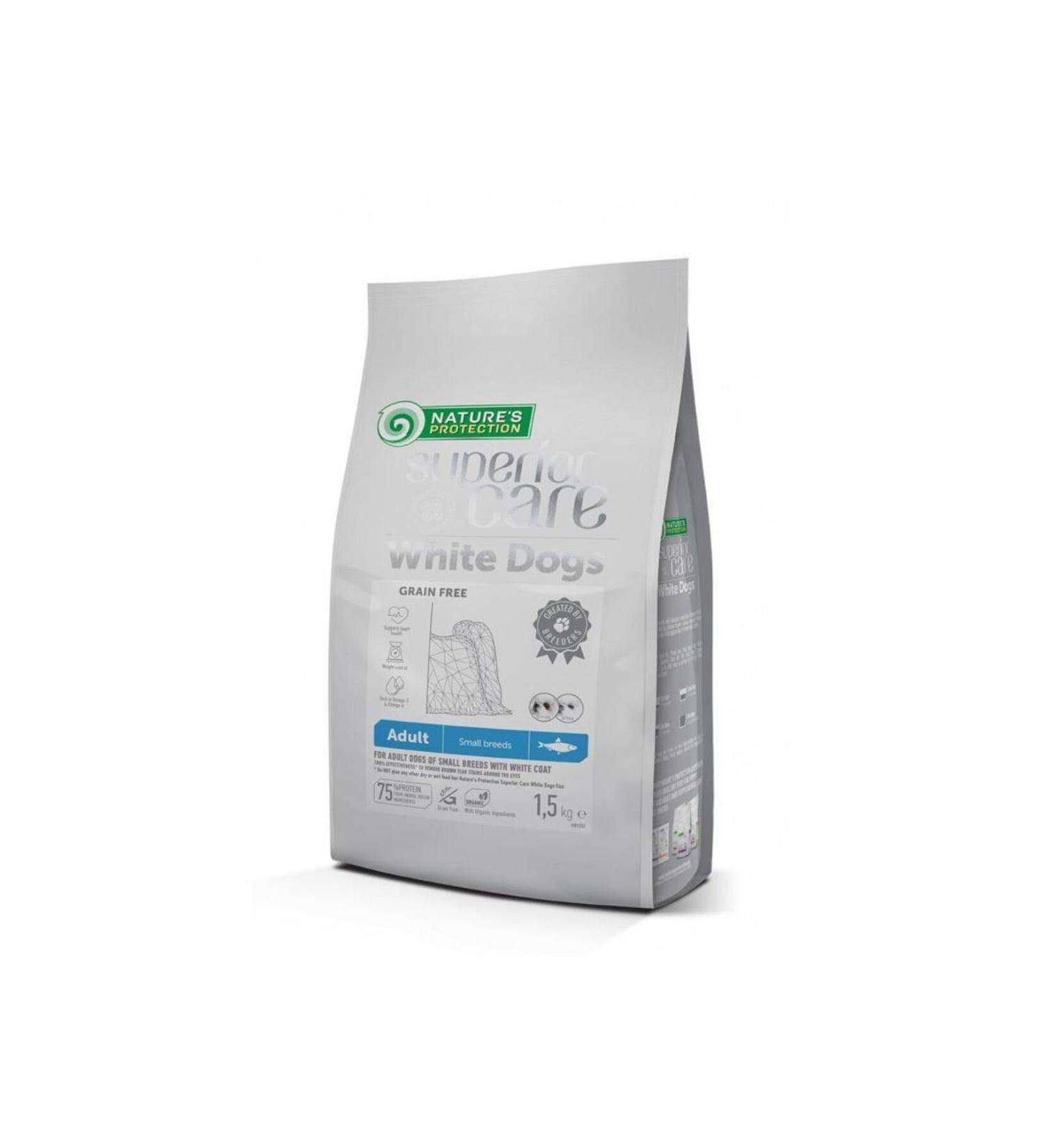 Nature's Protection Grain-Free Animal Protein Herring Small Breed White Dog Food 1.5 Kg