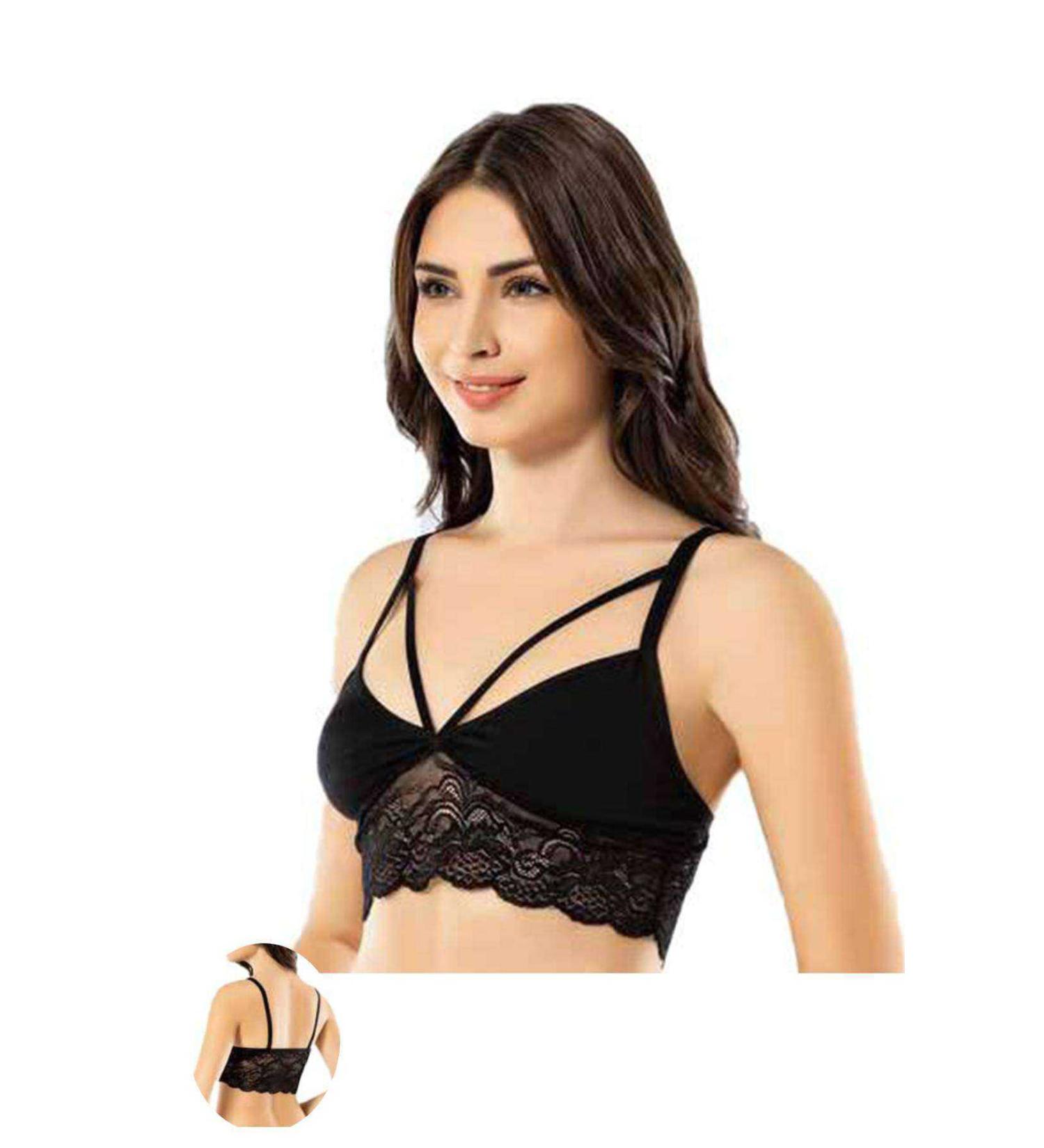 Skygo Kota 6 Piece Black Lace Bustier