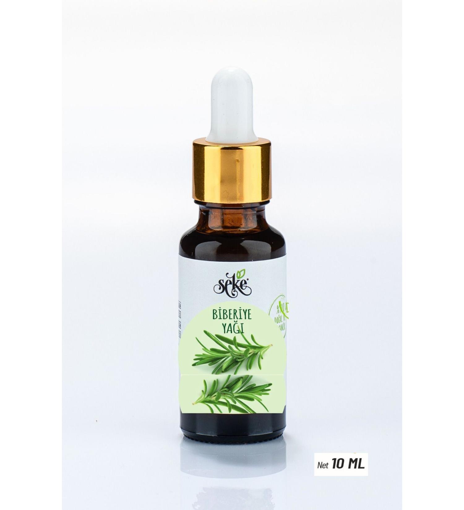 SEKE Pure Rosemary Oil Glass Bottle with Dropper - Buy Online on GoSupps.com