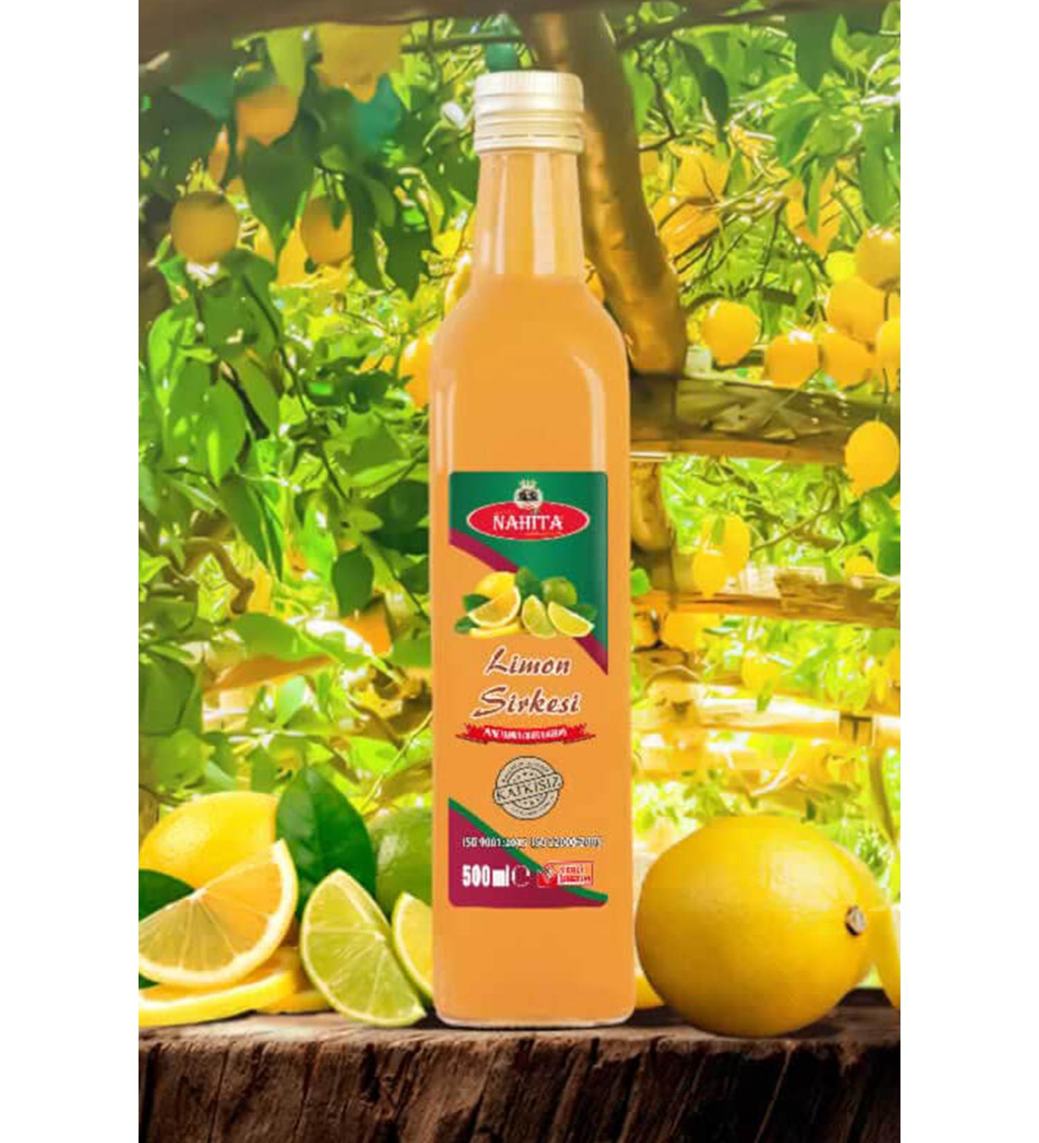 CACTUS JACK Lemon Vinegar 100% natural No Additives 500 ml - KTJ4259-8803