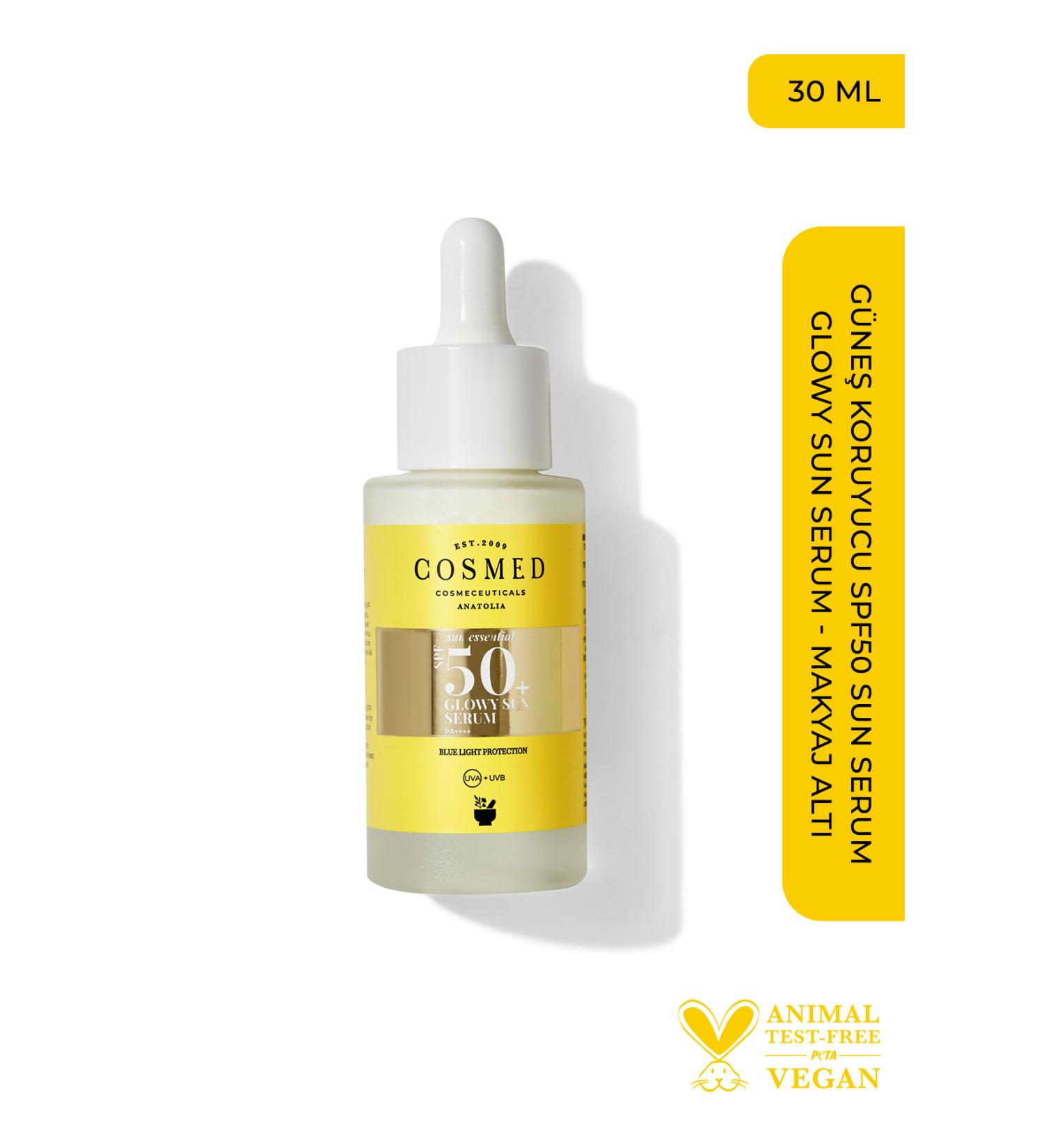 COSMED Sunscreen Spf50 Sun Serum - Sun Serum - Under Make-up 30 ml