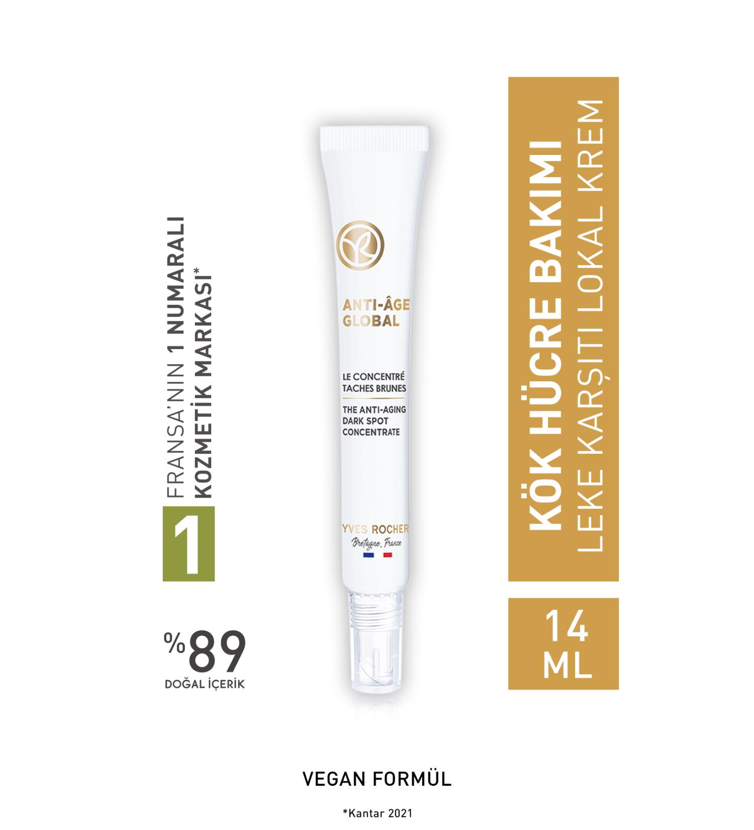 Yves Rocher Anti-age Global - Rejuvenating and Regenerating Anti-Spot Care - Buy Online on GoSupps.com