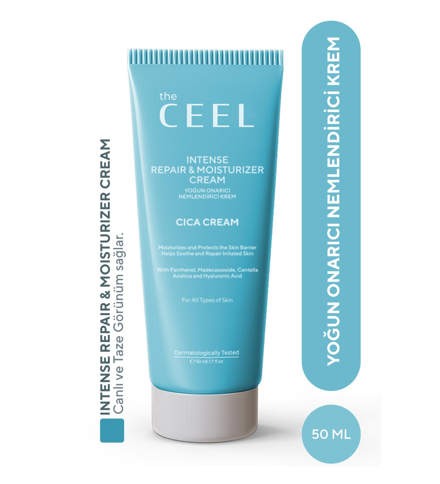 The Ceel Intensive Repair and Moisturizing Barrier Protector Madecassoside Extract Cica Cream 50 ml - Buy Online on GoSupps.com