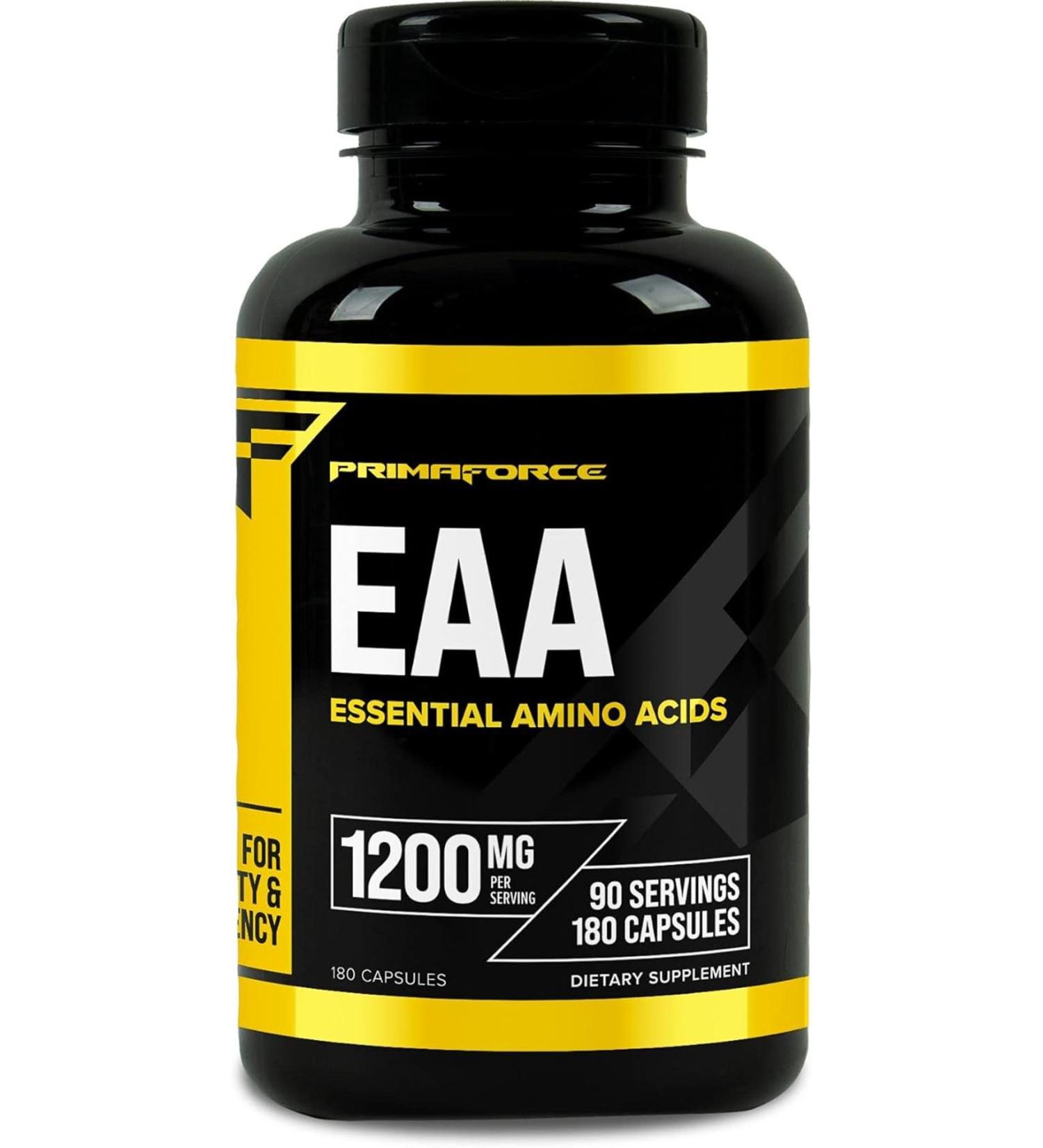 Primaforce Eaa 600 Mg X 2- 180 Capsules