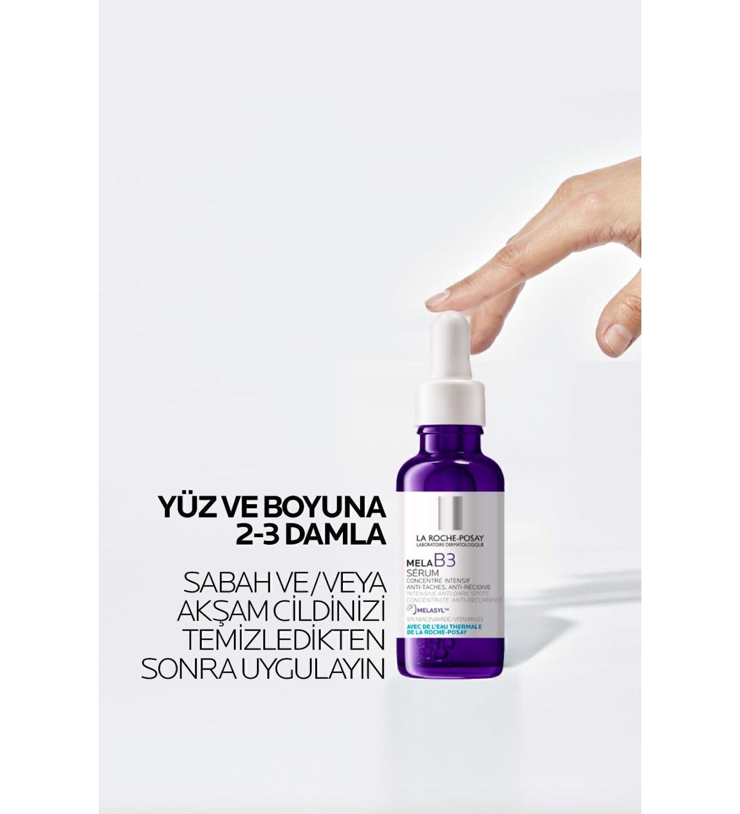 La Roche Posay MELA B3-ACNE AND ANTI-DARK SPOT REVITALIZING SERUM-30ML PASSI.3318 - Buy Online on GoSupps.com