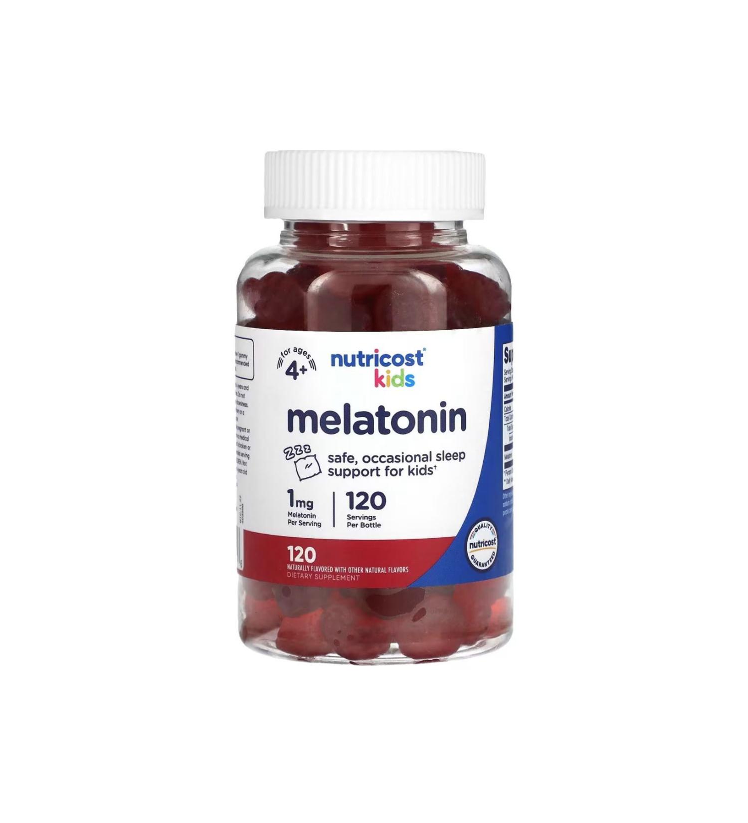 Nutricost Kids 4 Years Melatonin 1 Mg 120 Capsules