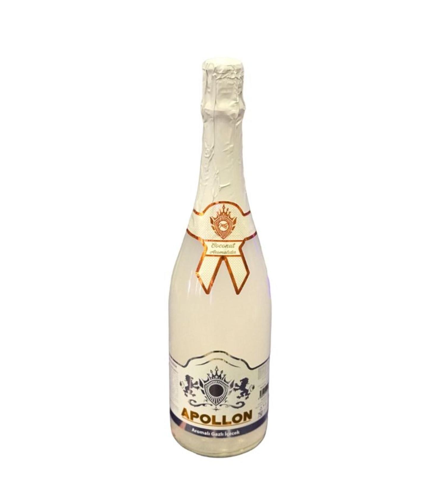 APOLLON Non-Alcoholic Sparkling Champagne Coconut Flavored 75 Cl